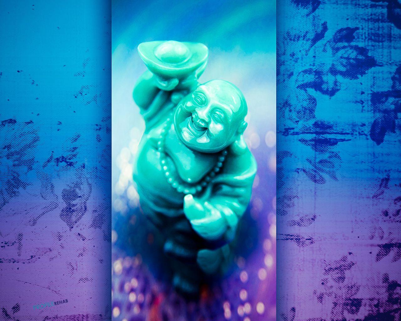 1280x1024 Happy Buddha Wallpaper Buddah Background Image