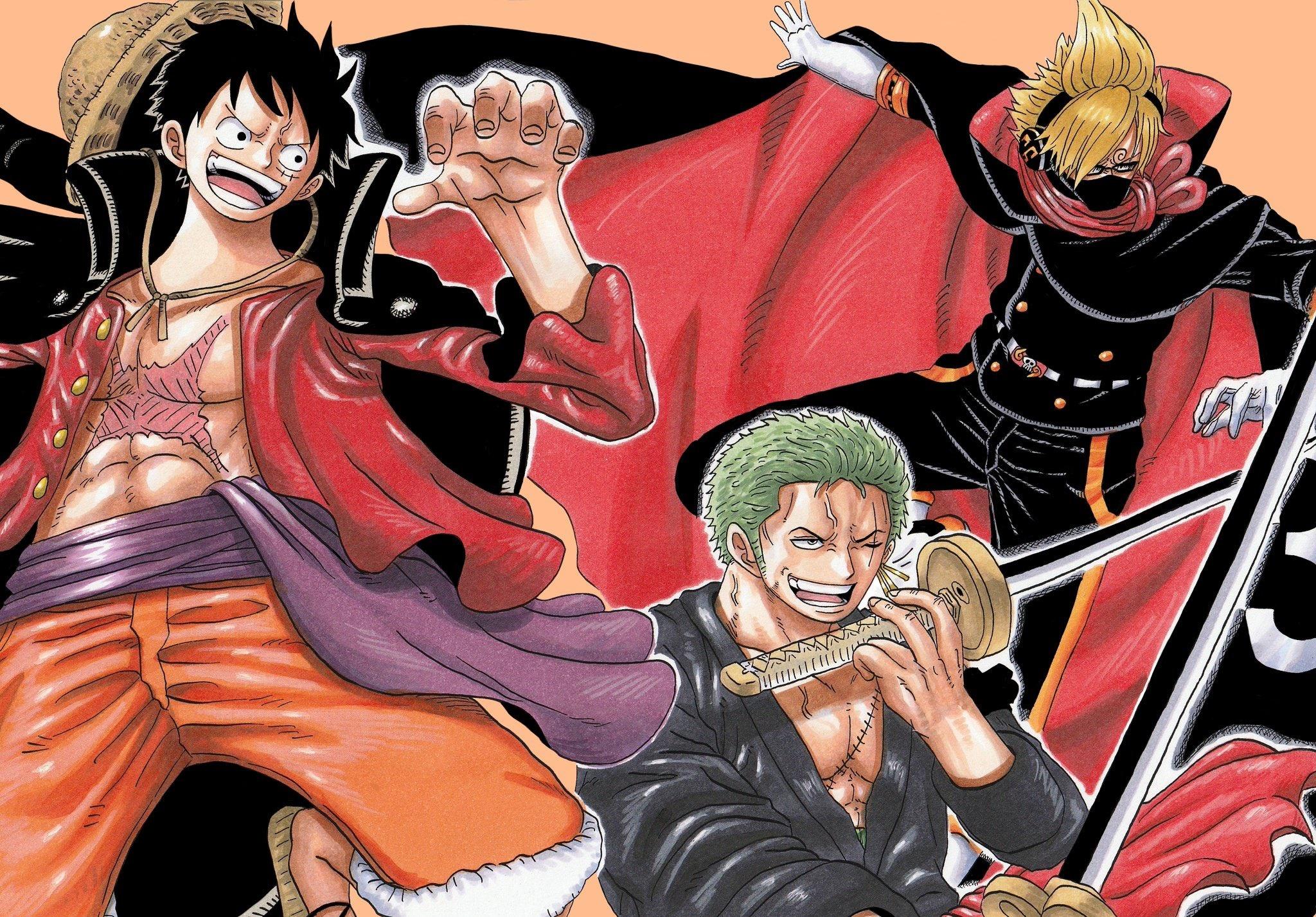 2048x1427 Sanji, Zoro, One Piece, 4k Gallery HD Wallpaper