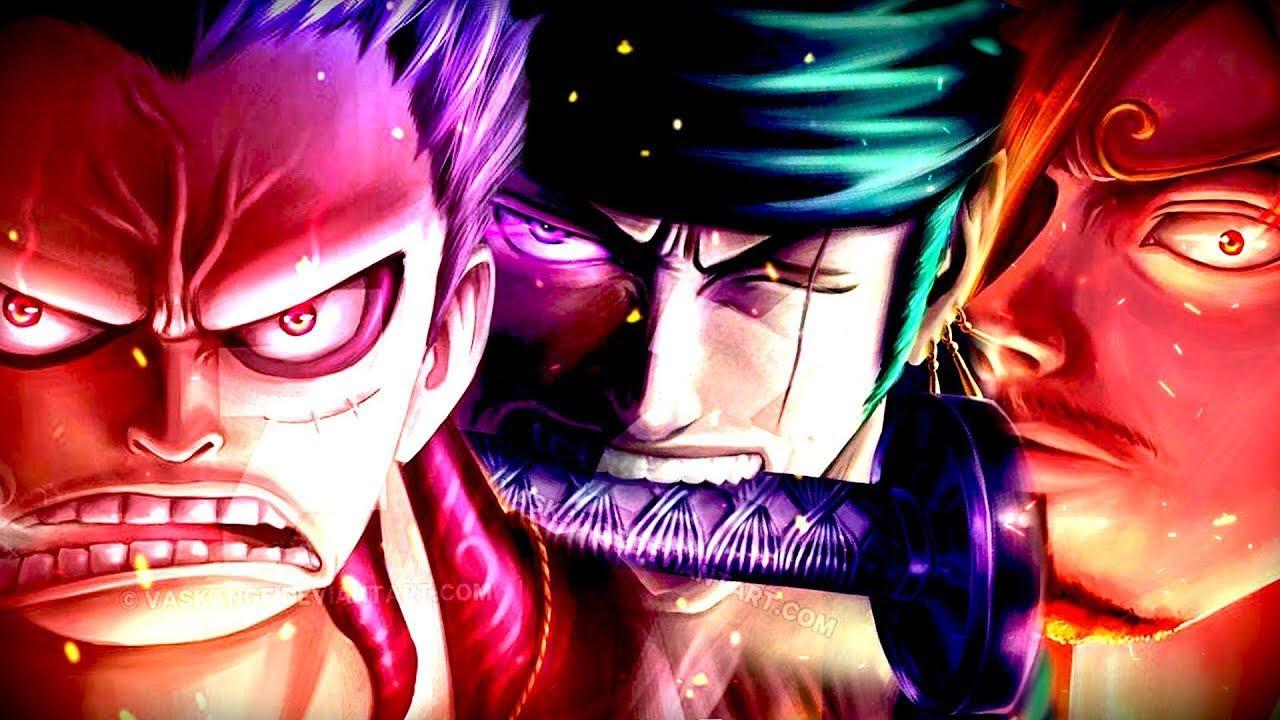 1280x720 ONE PIECE - [AMV] Monster Trio Luffy