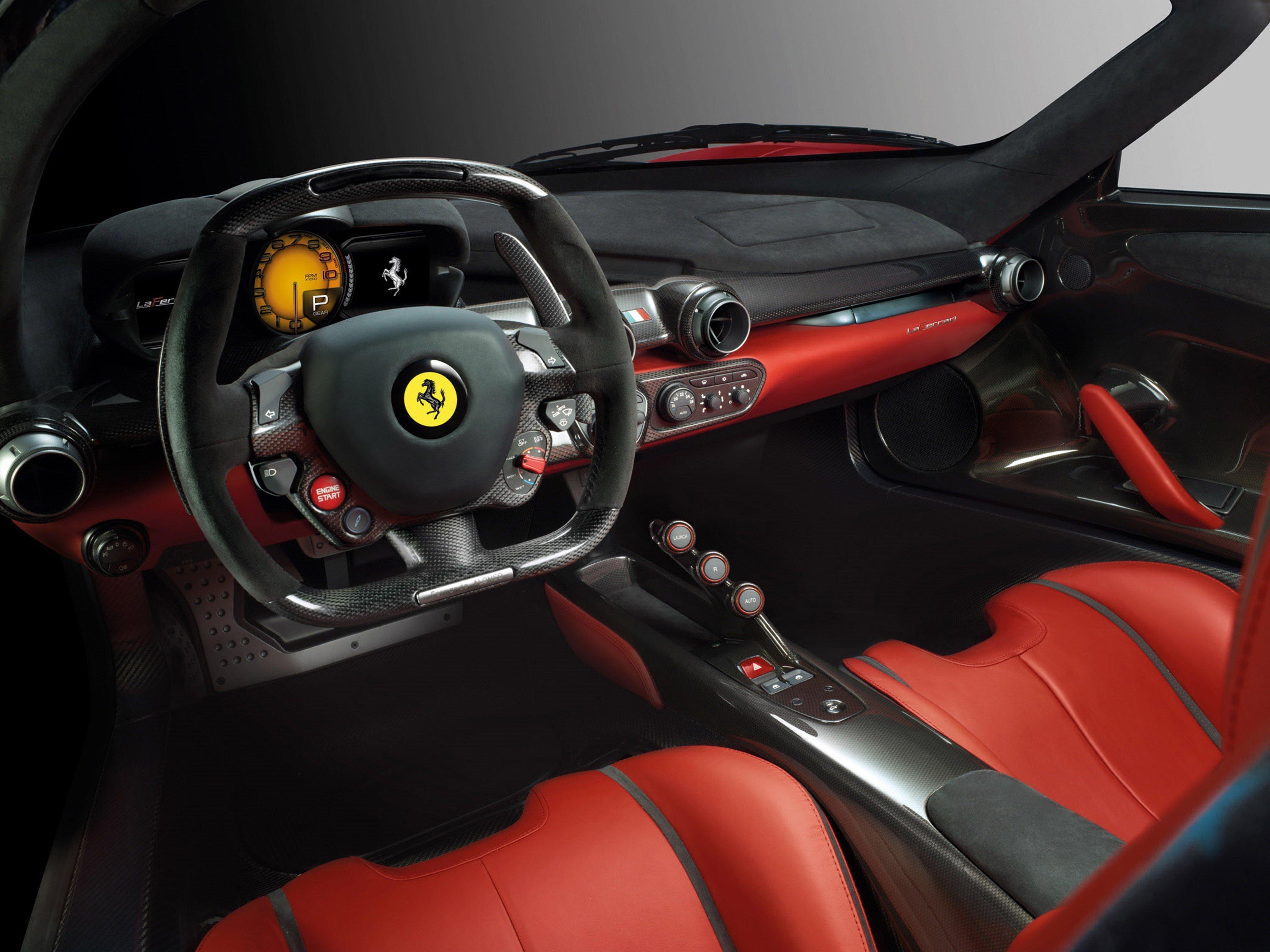 4000x3000 ferrari, Laferrari, Interior, Supercar, Car, Italy, Red, Sport gt, 4000x3000 Wallpaper HD / Desktop and Mobile Background
