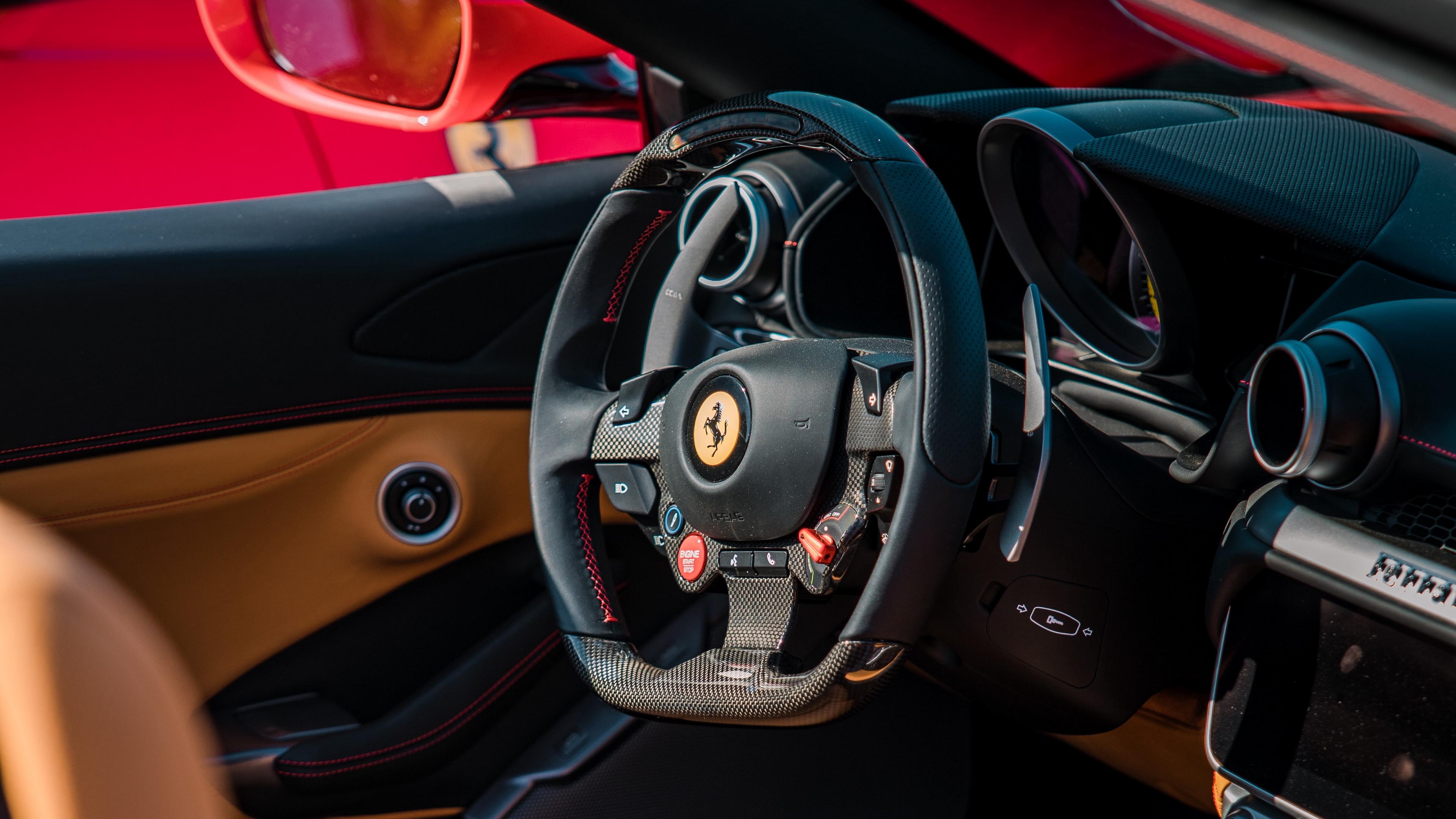 3840x2160 Wallpaper Bmw Sports Car Interior, Steering Wheel, King, Sports Car, Bayerische Motoren Werke AG, Background Free Image