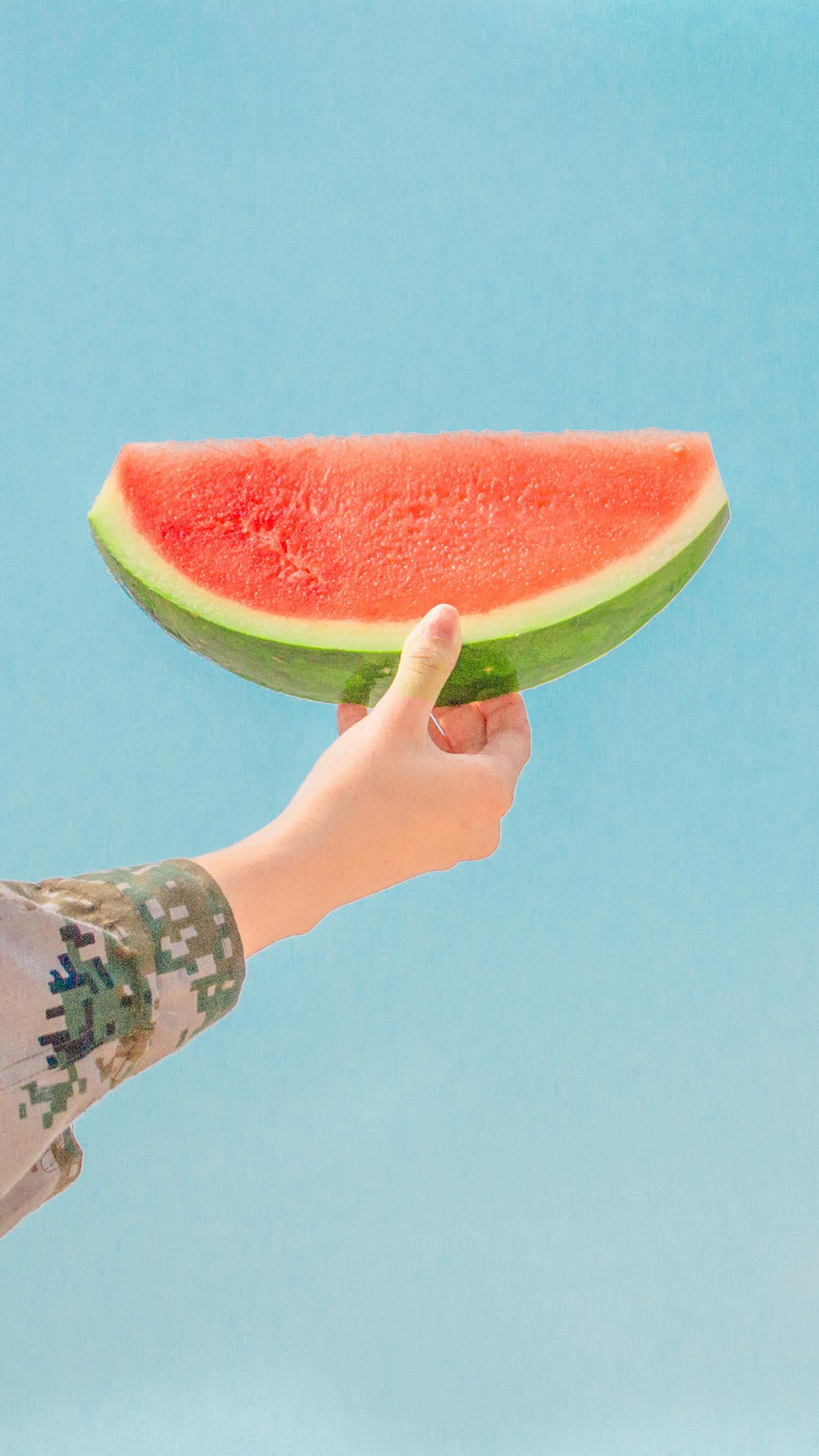 1242x2208 iPhone X wallpaper. watermelon summer food fruit happy