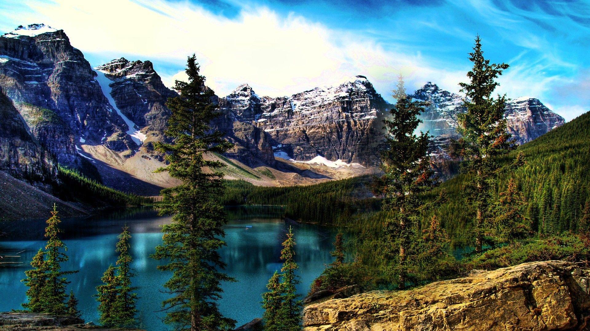 1920x1080 Mammoth Mountain Desktop Wallpaper