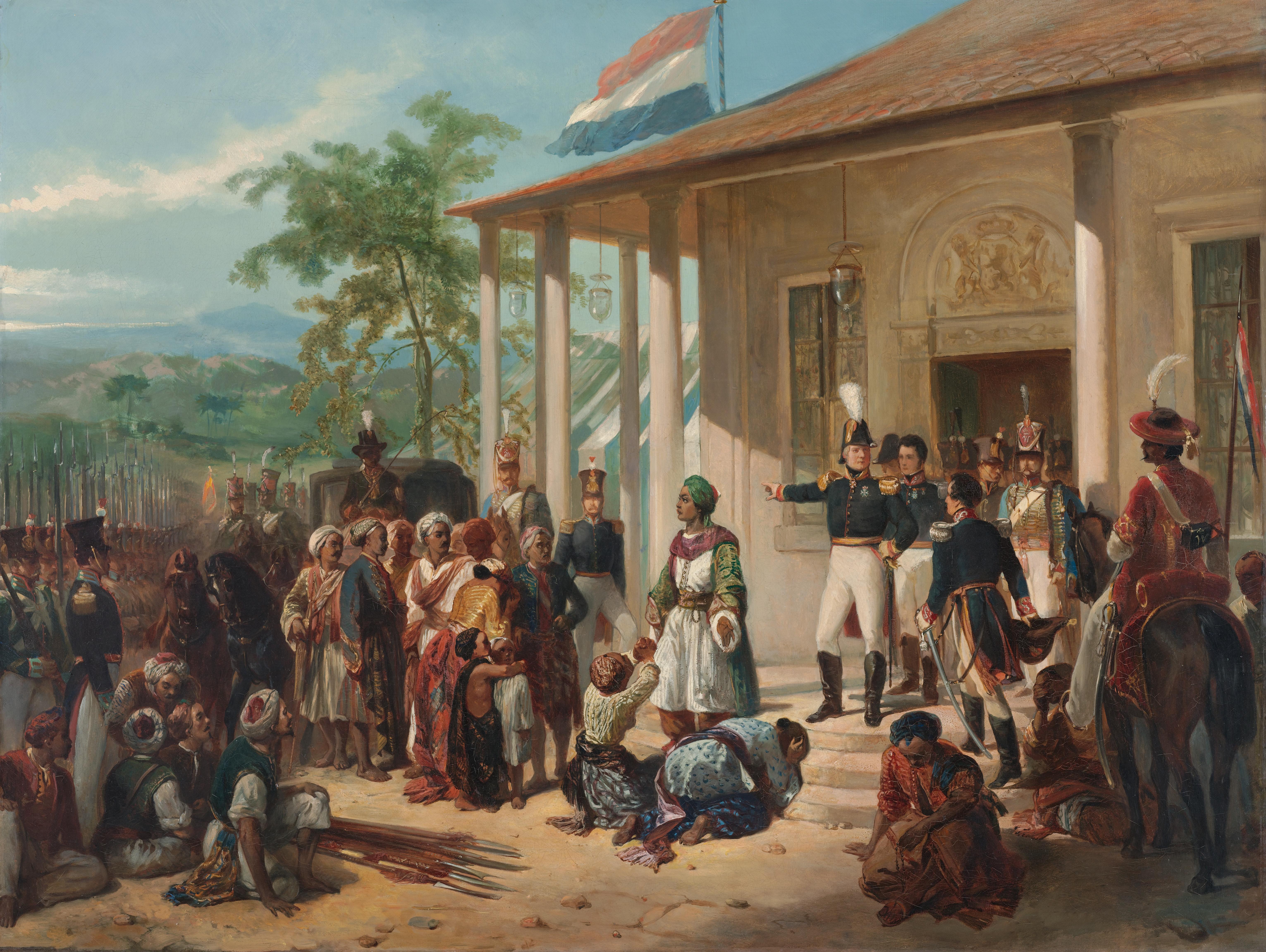 6124x4608 The Arrest of Pangeran Diponegoro