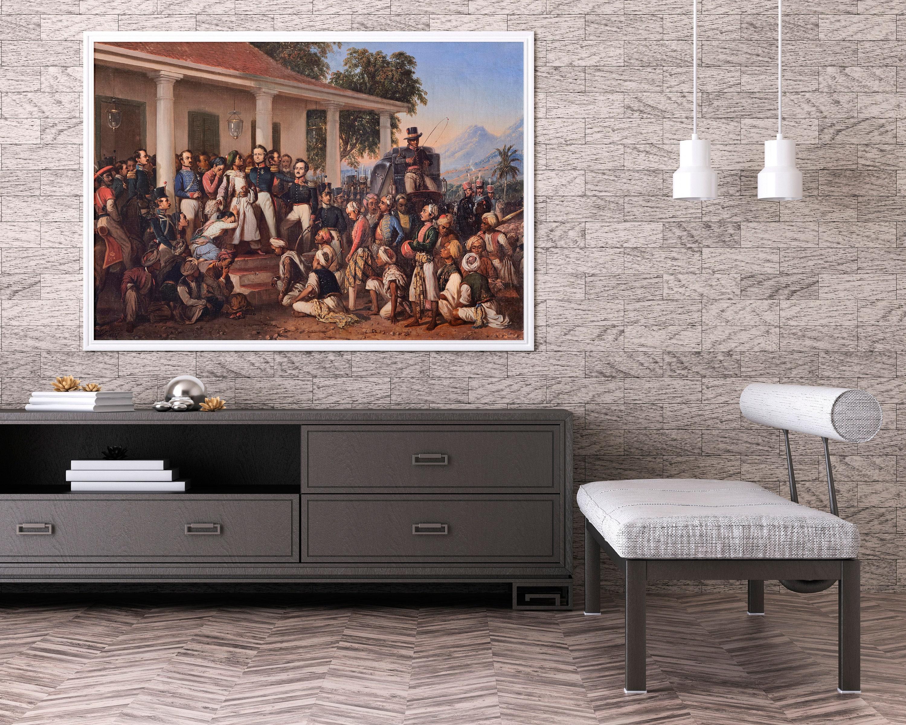 3000x2400 Buy Raden Saleh. Diponegoro Arrest. the Arrest of Diponegoro. Online in India