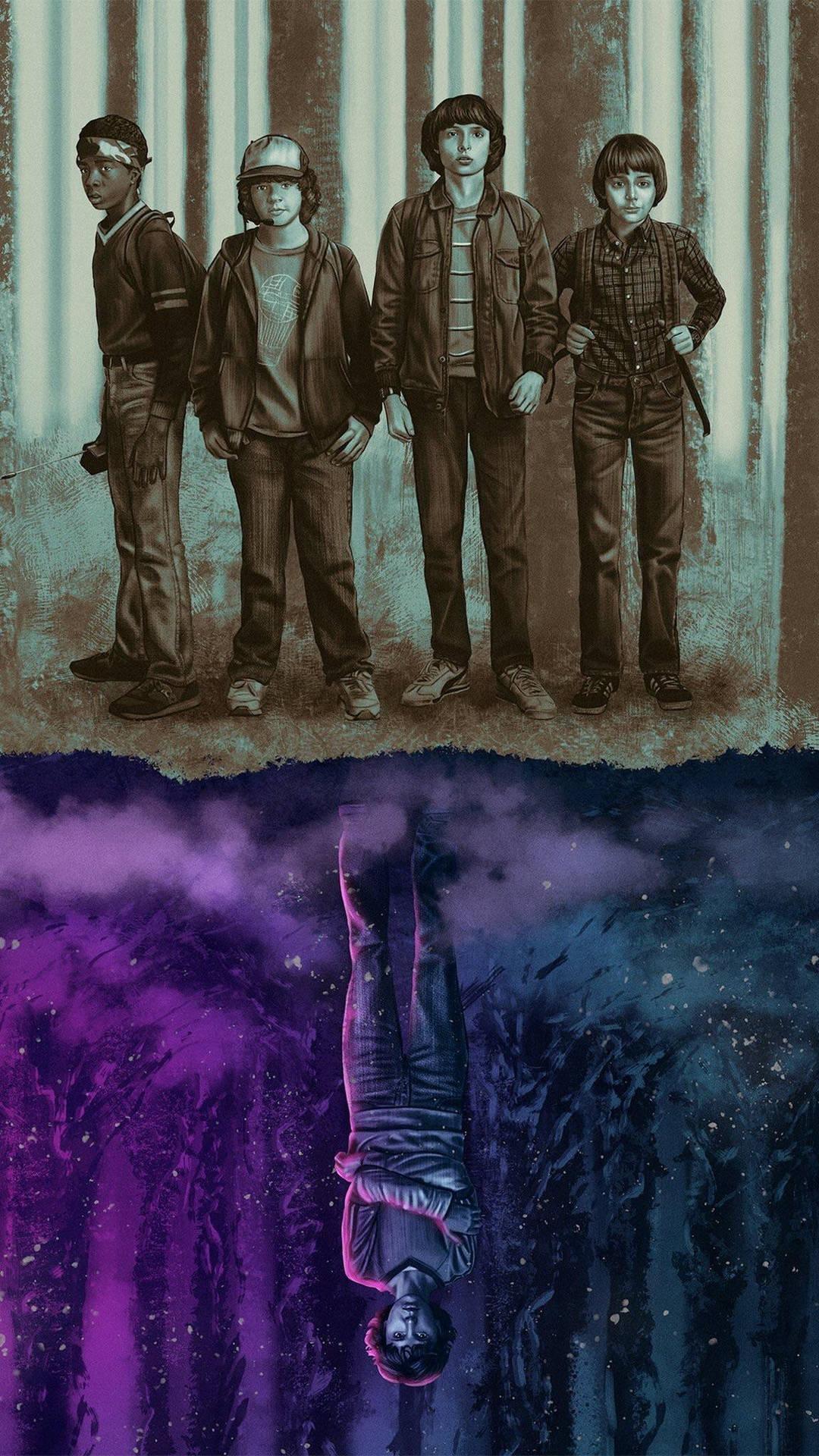 1080x1920 Download Stranger Things Will In Upside Down Wallpaper