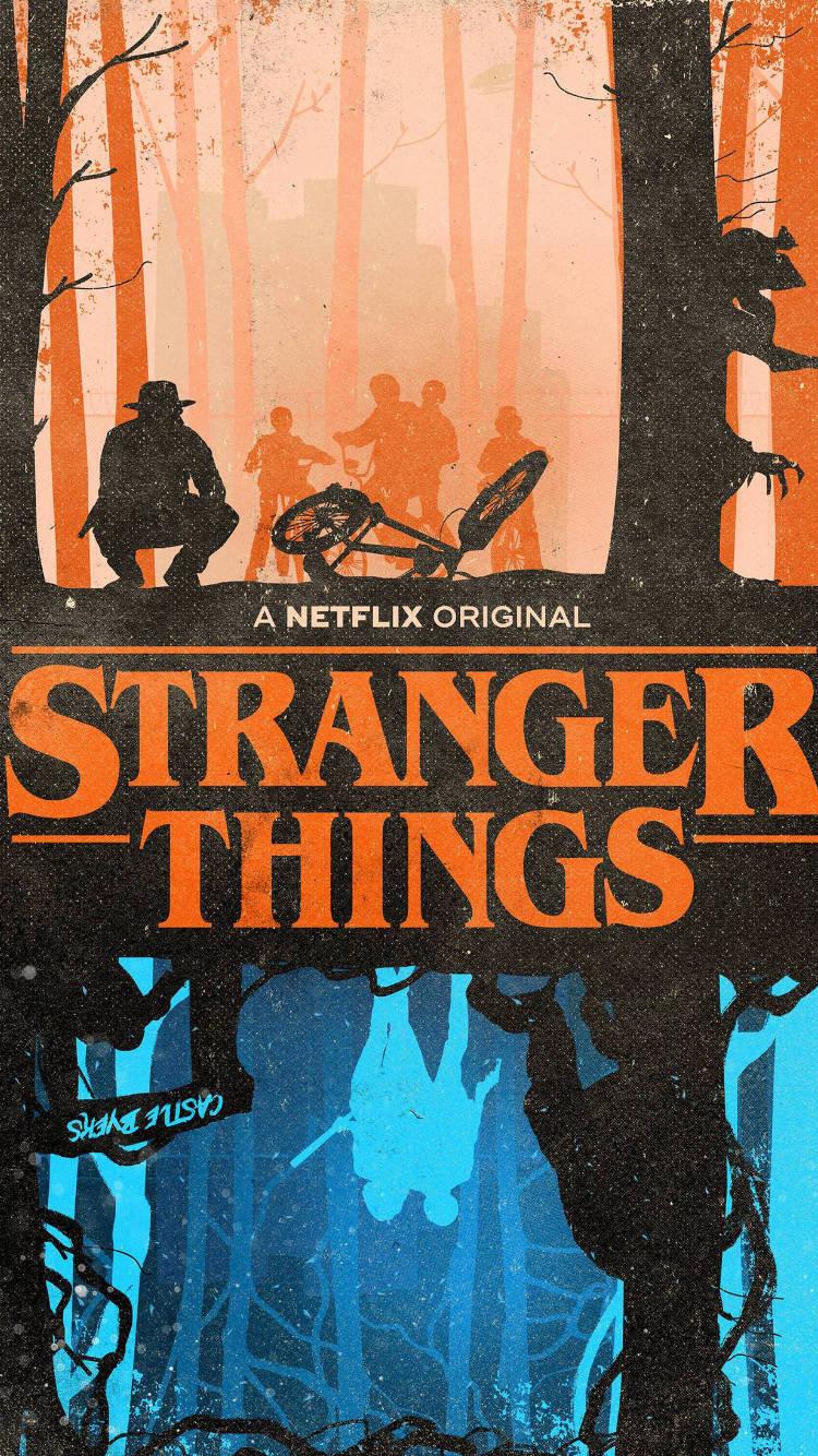 750x1334 Download Stranger Things The Upside Down Wallpaper