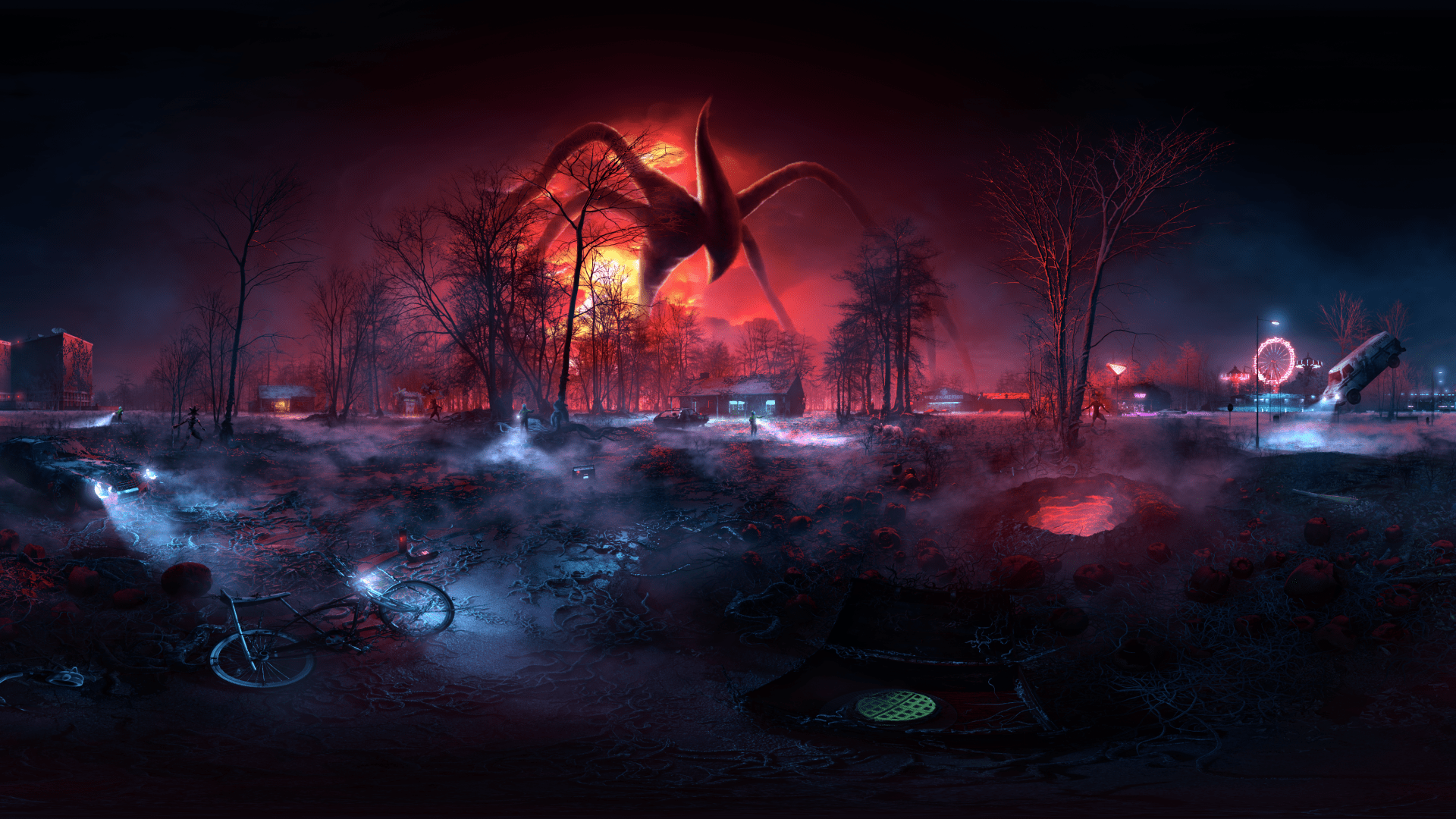 Stranger Things Upside Down Wallpapers Top Free Stranger Things 