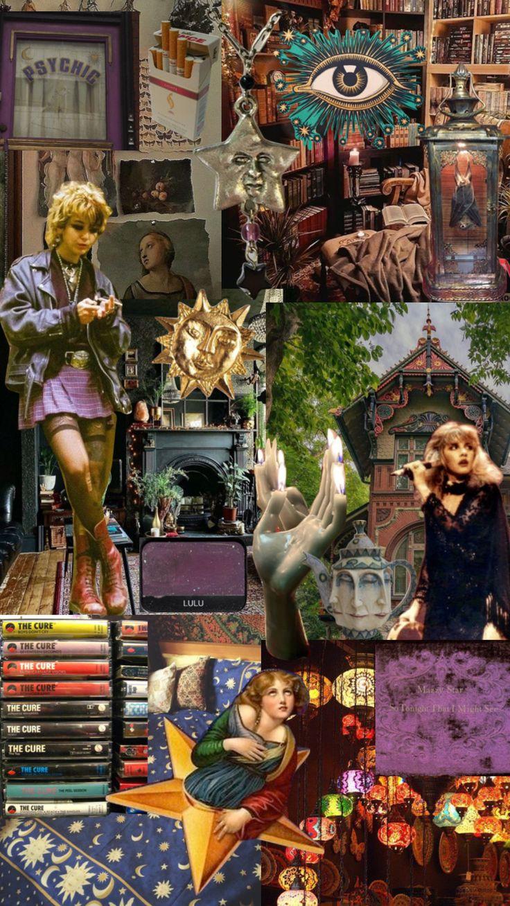 736x1308 whimsigothic #whimsigoth #thecure #aesthetic #moodboard. Witchy wallpaper, Art wallpaper, Art inspiration