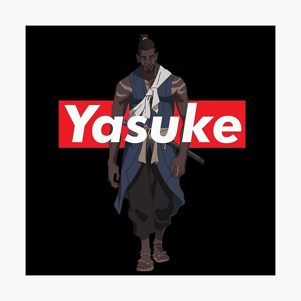 Yasuke  Poster for Sale by AdaptHappen  Redbubble