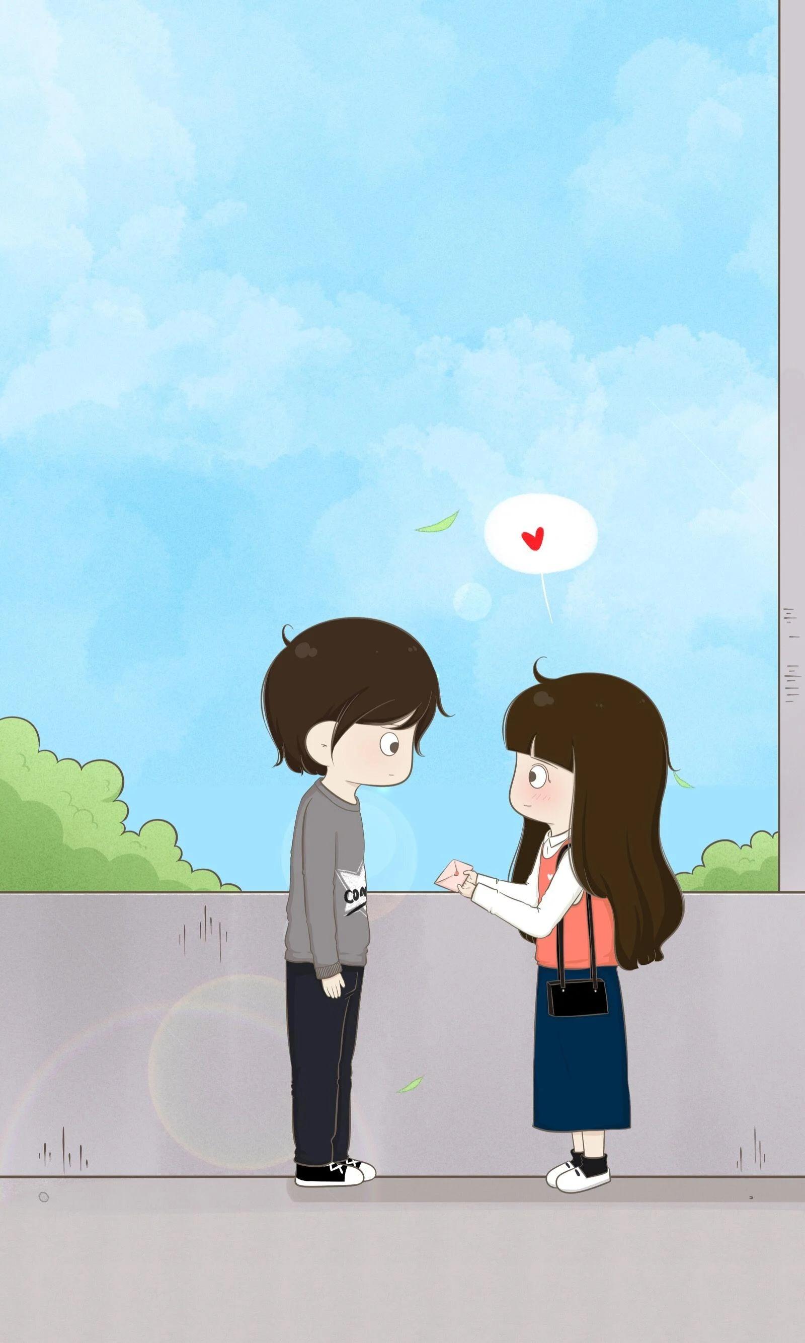 Lovers Cartoon Wallpapers - Top Free Lovers Cartoon Backgrounds ...