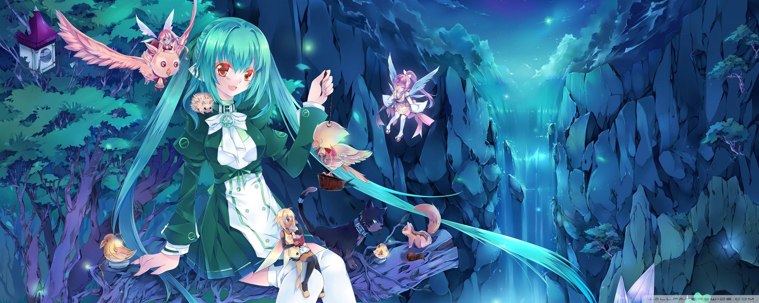 2560x1024 Anime Fairies Ultra HD Desktop Background Wallpaper for 4K UHD TV : Multi Display, Dual Monitor : Tablet