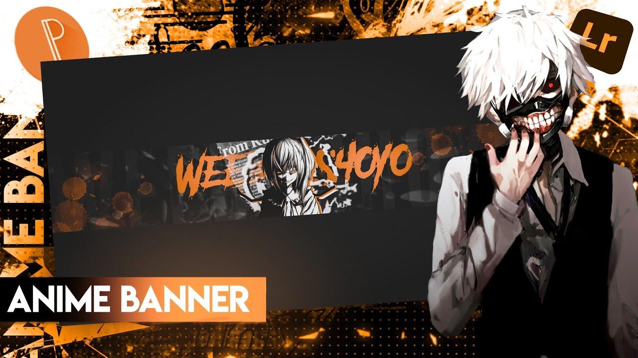 1280x720 How to make anime banner on android. #pixellab