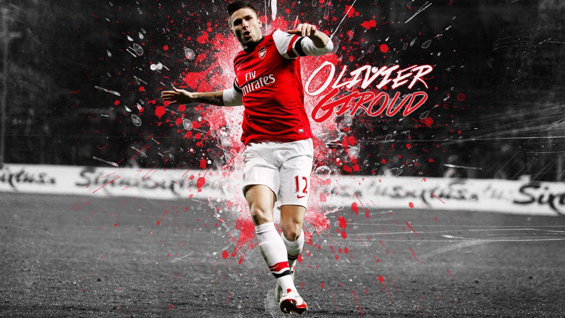 1920x1080 Olivier Giroud Wallpaper