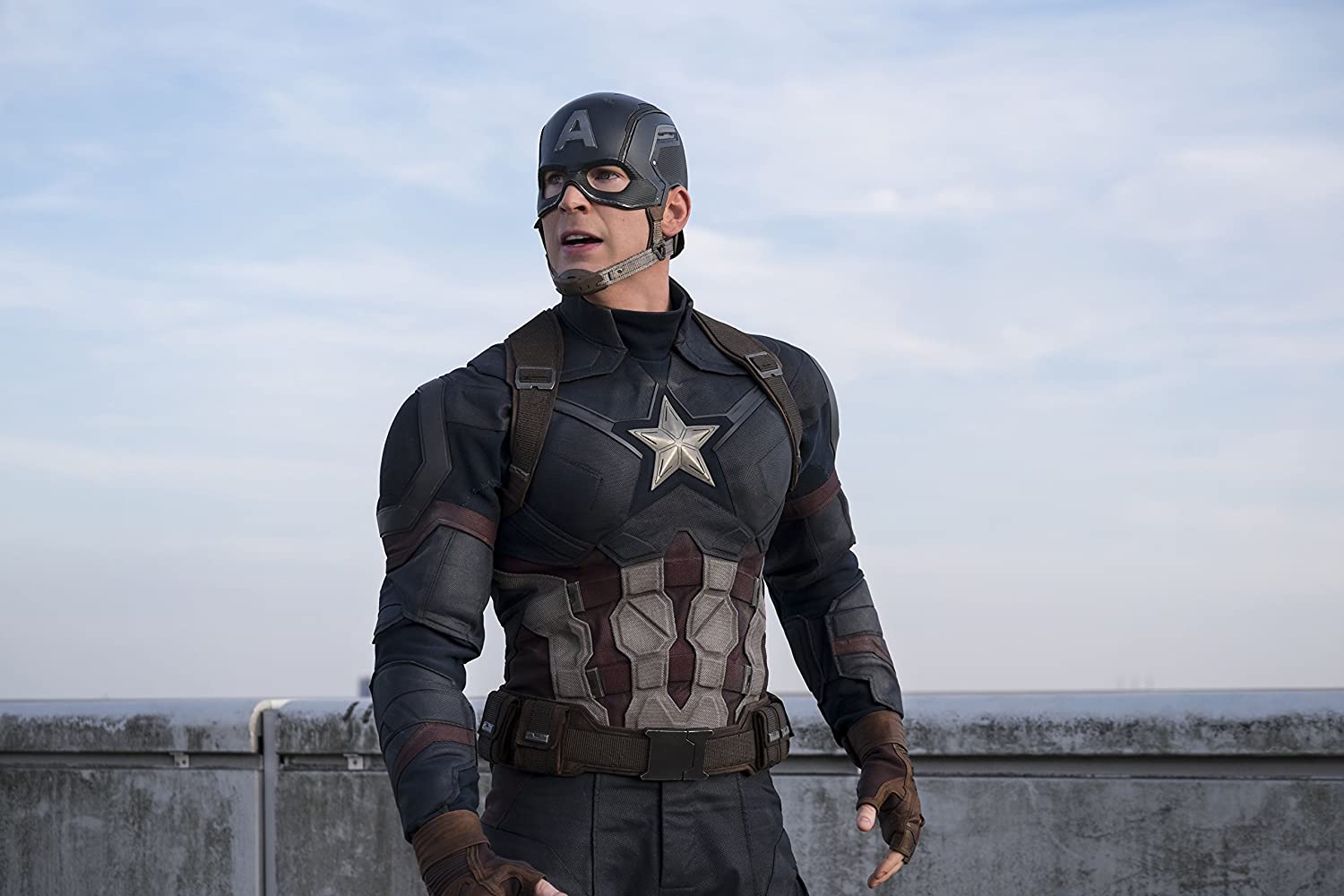 1500x1000 Posterhouzz Movie Captain America: Civil War Captain America HD Wallpaper Background Fine Art Paper Print Poster_** MOV2290 : Amazon.in: Home & Kitchen