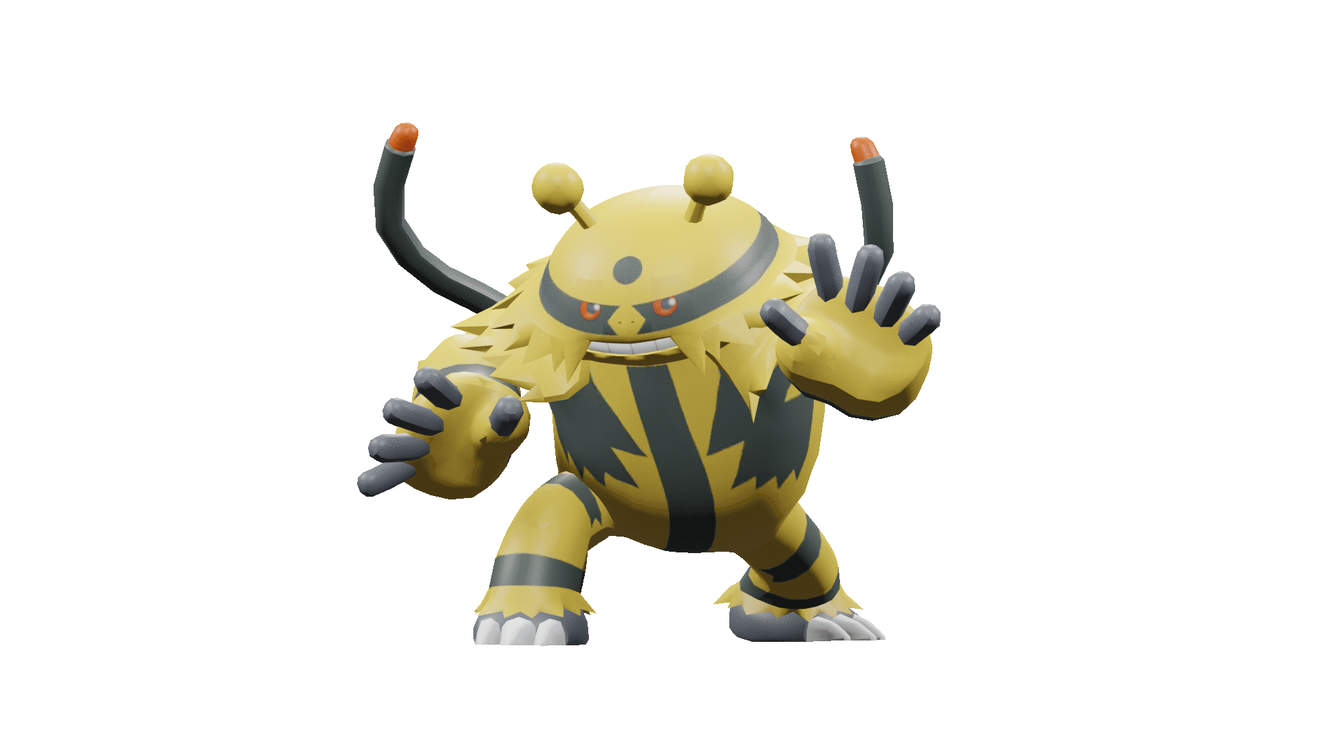 1920x1080 STL file Pokémon - (466) Electivire・3D printable model to download・Cults