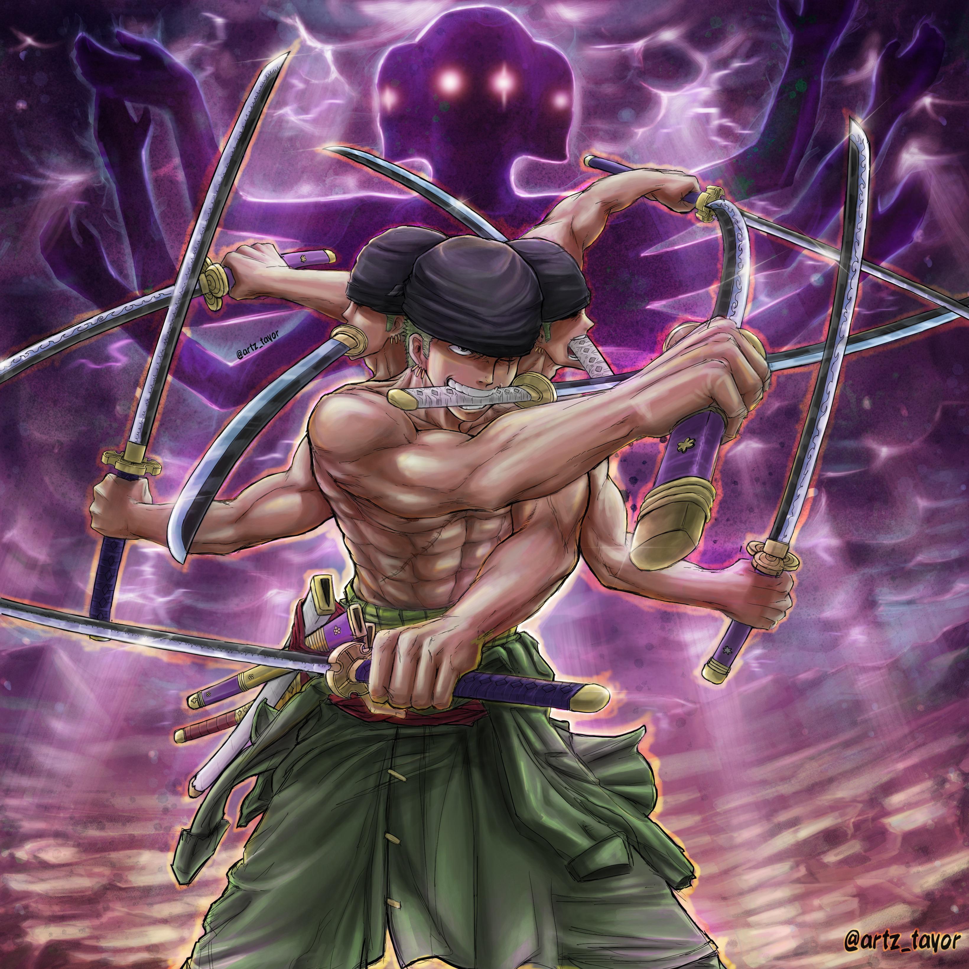 Zoro Ashura Wallpapers Top Free Zoro Ashura Backgrounds WallpaperAccess