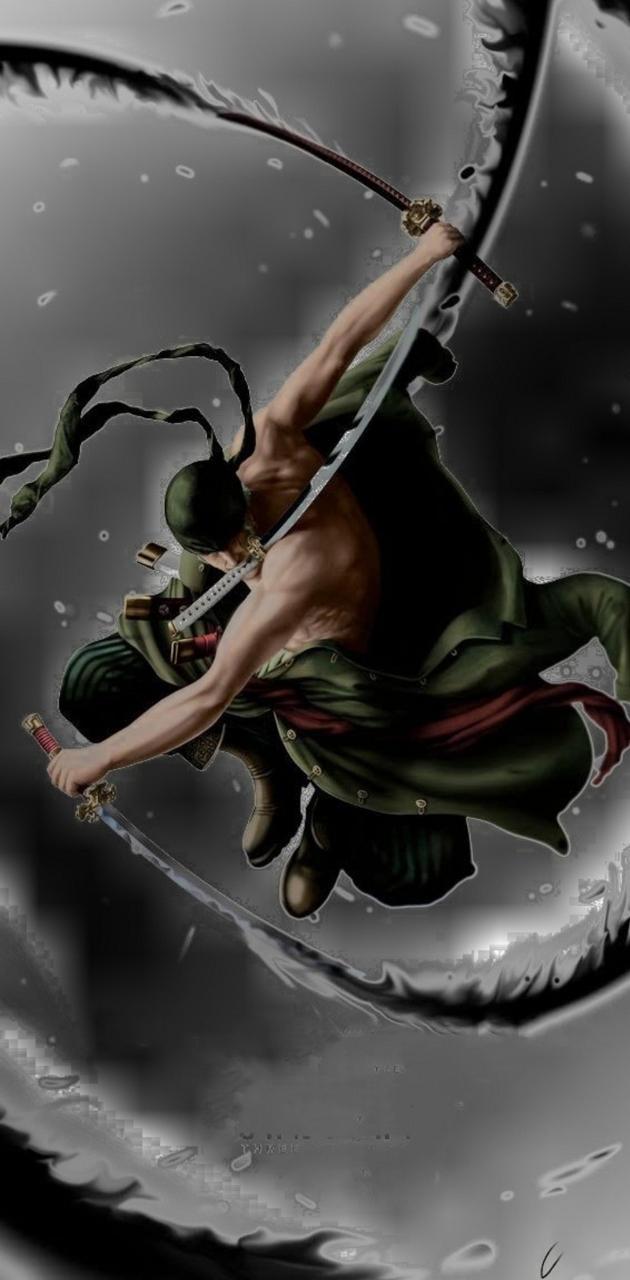 630x1280 zoro wallpaper
