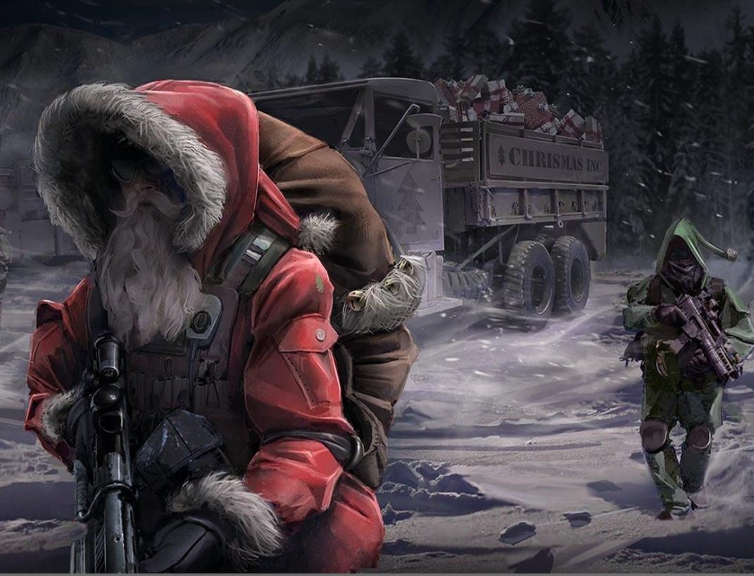 1071x819 Santa Gauss
