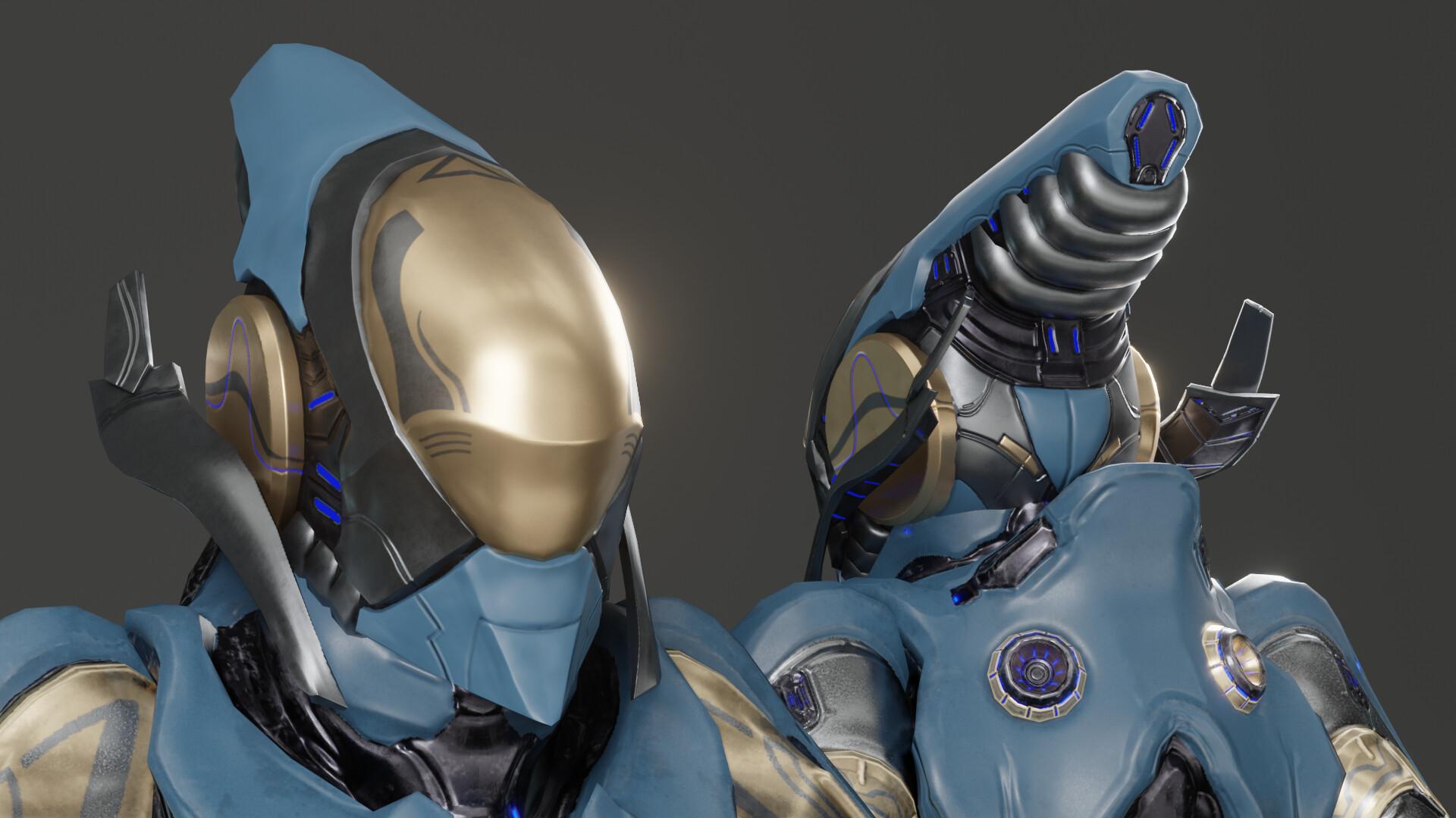 1920x1080 Yoeri Bolhuis Arcsec. Alternate Warframe Gauss helmet
