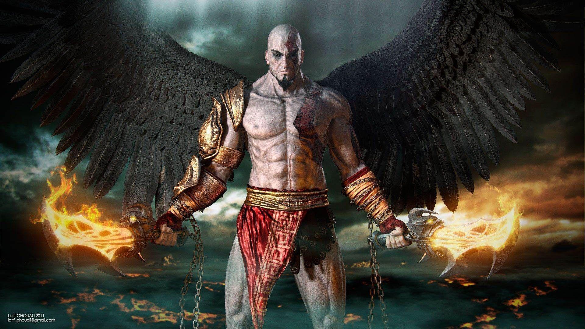1920x1080 Wallpaper Kratos