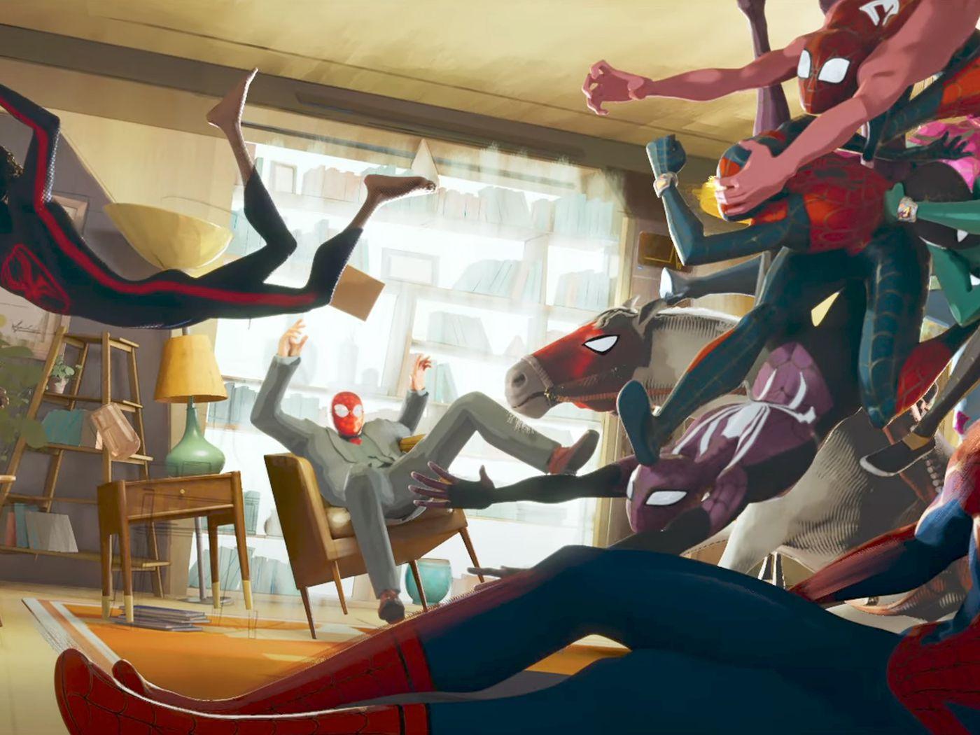 1400x1050 Every Spider Man Cameo And Easter Egg In Across The Spider Verse