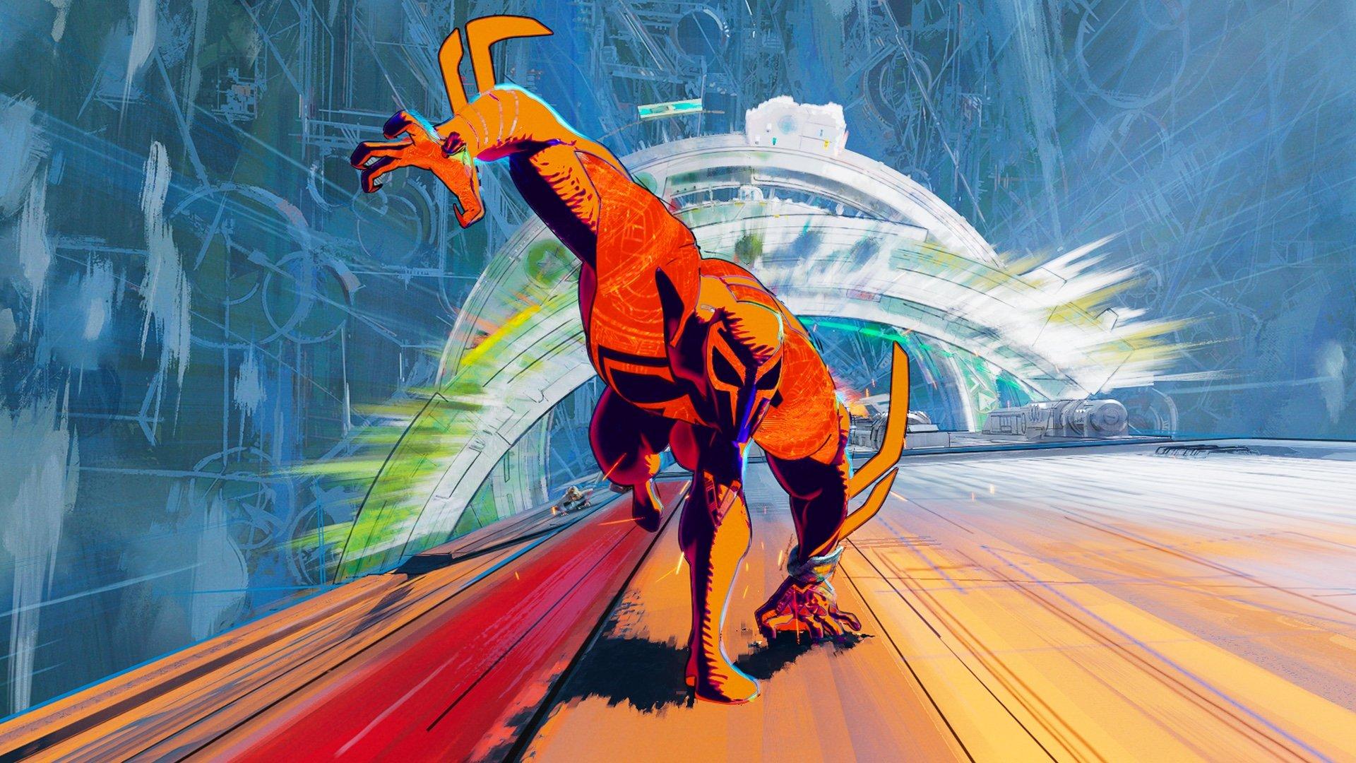 1920x1080 SPIDER MAN: ACROSS THE SPIDER VERSE Image Offers A New Look At Spider Man 2099