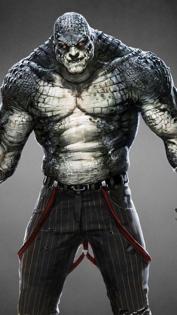 750x1334 Wallpaper Batman: Arkham Origins, Killer Croc 2560x1600 HD Picture