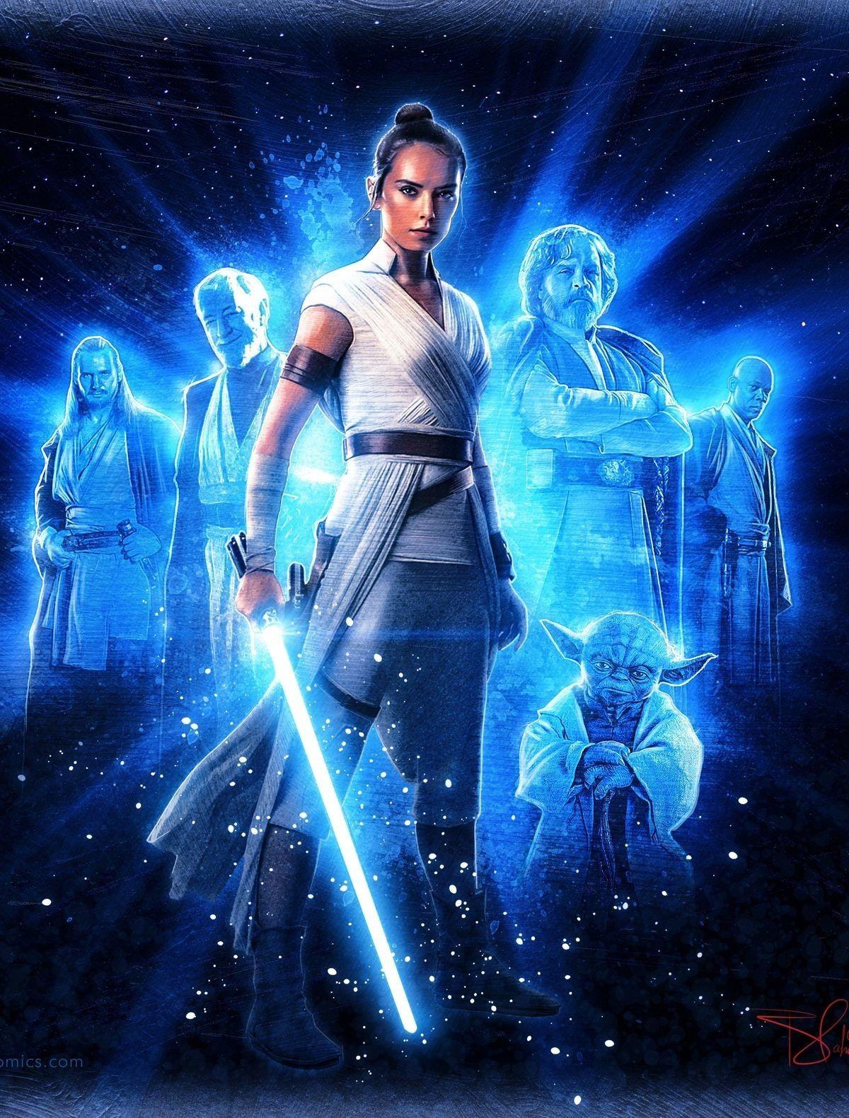1200x1581 Star wars.The light side