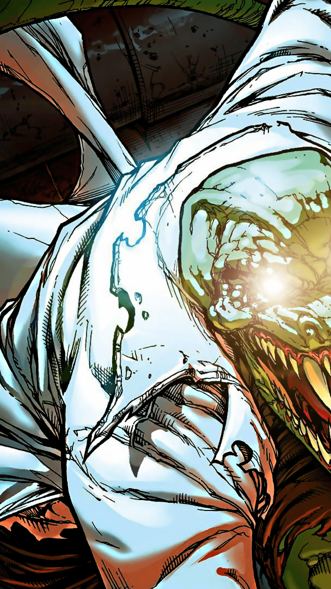 1080x1920 Download 1080x1920 Killer Croc, Artwork Wallpaper for iPhone 8