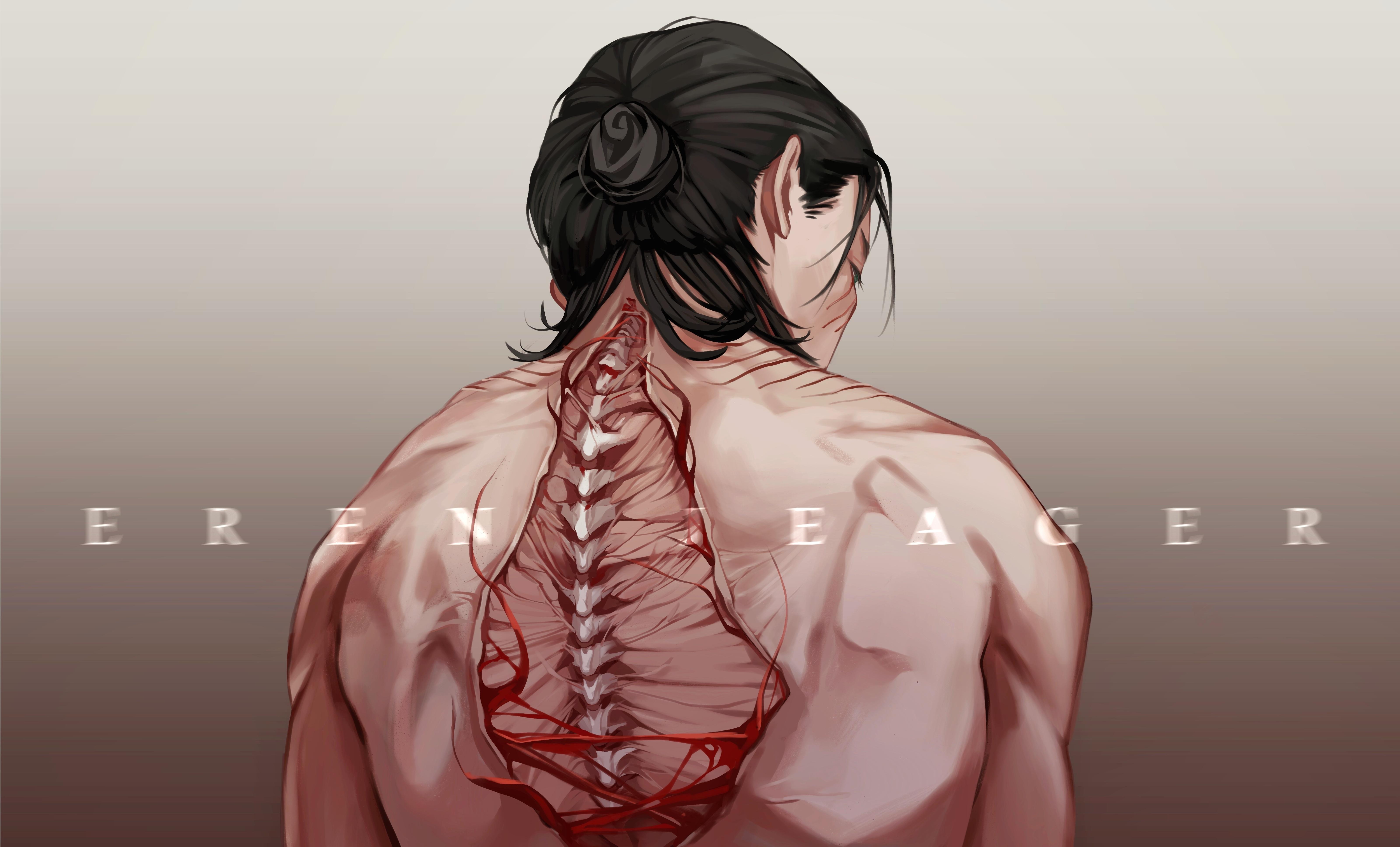 6400x3873 4K Eren Yeager Wallpaper and Background Image