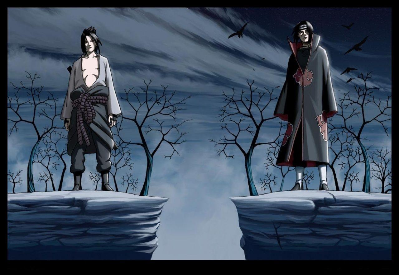 1280x884 sasuke and itachi image itachi and sasuke <3 HD wallpaper