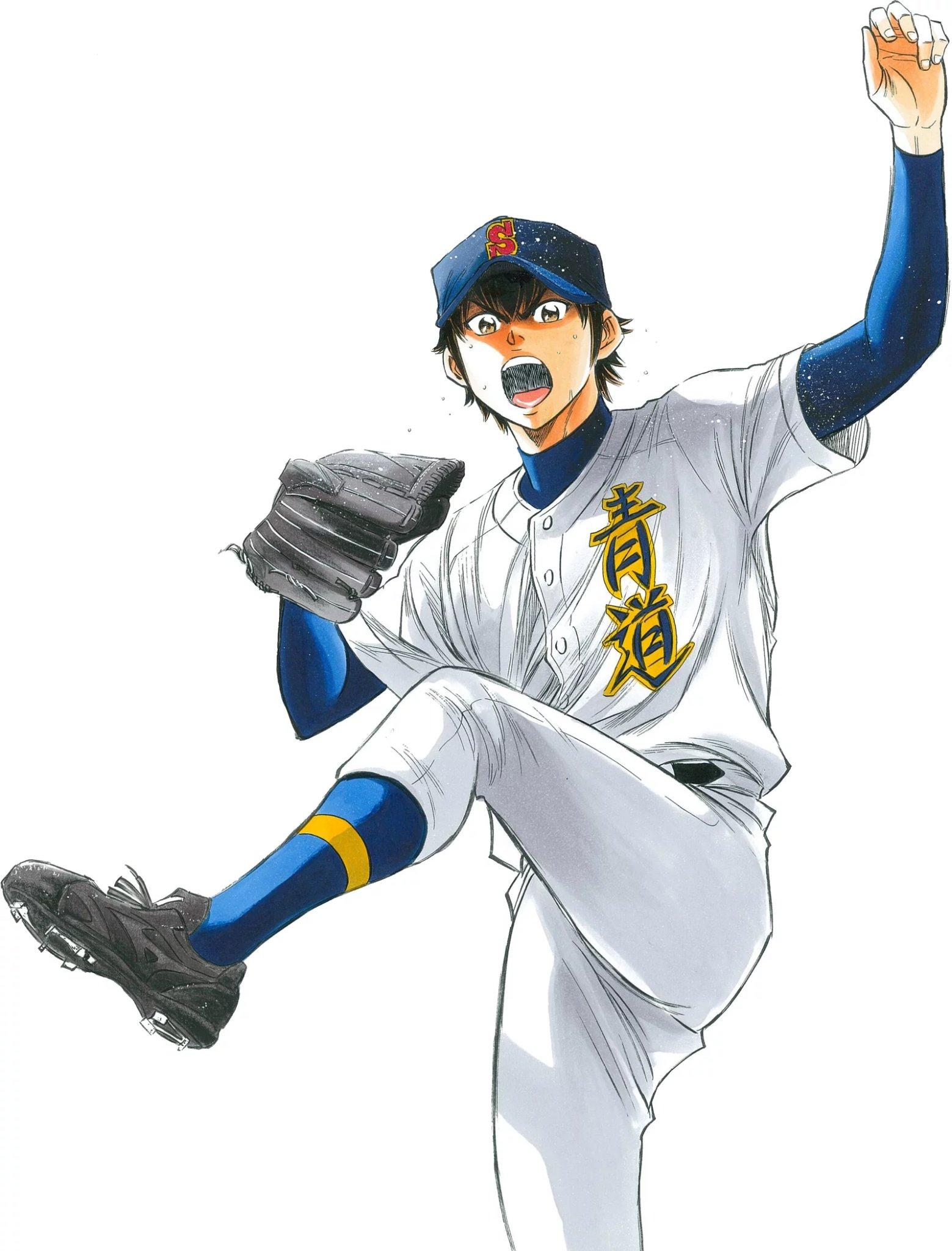 1559x2048 Grumpy Creampuff no Ace is the best sports anime and Sawamura is most loveliest of all protagonists!!!! ❤️ #diamondnoace #aceofdiamond #sawamuraeijun #sawamura #eijun #daiyanoace #daiyanoa