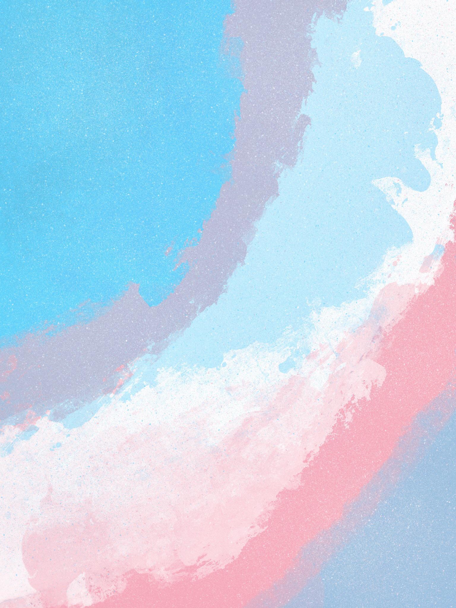 1536x2048 Made a subtle trans wallpaper for me and my friend. Thought I'd share it :D