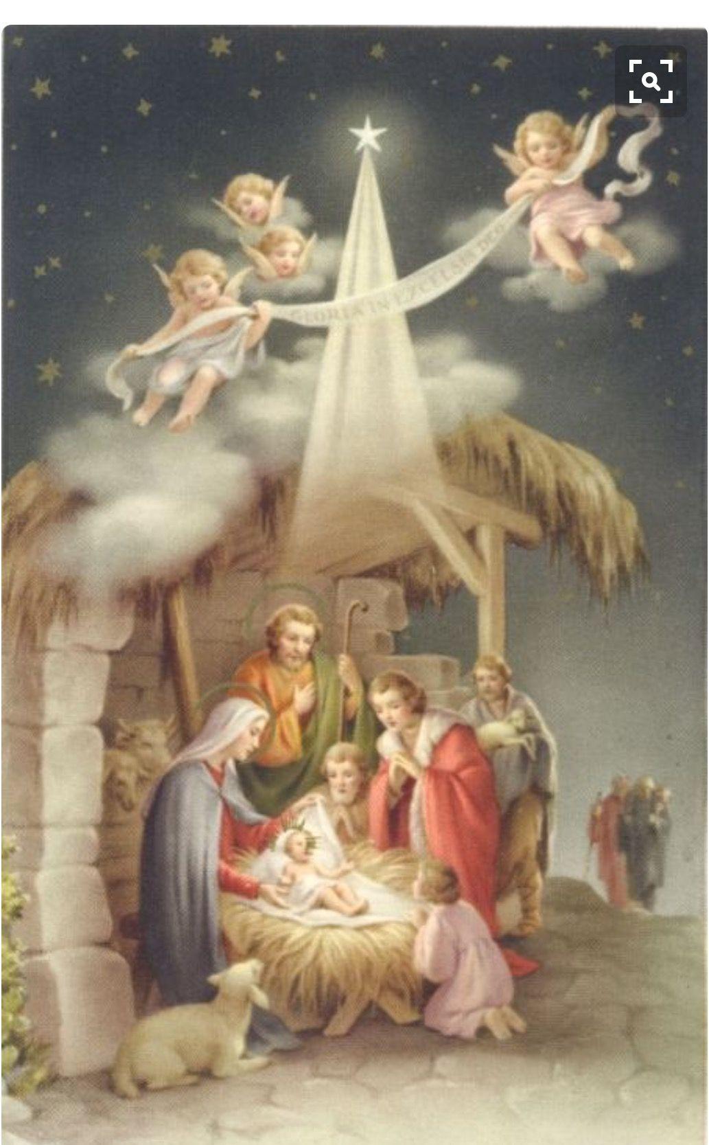 Vintage Nativity Christmas Christian Wallpapers - Top Free Vintage