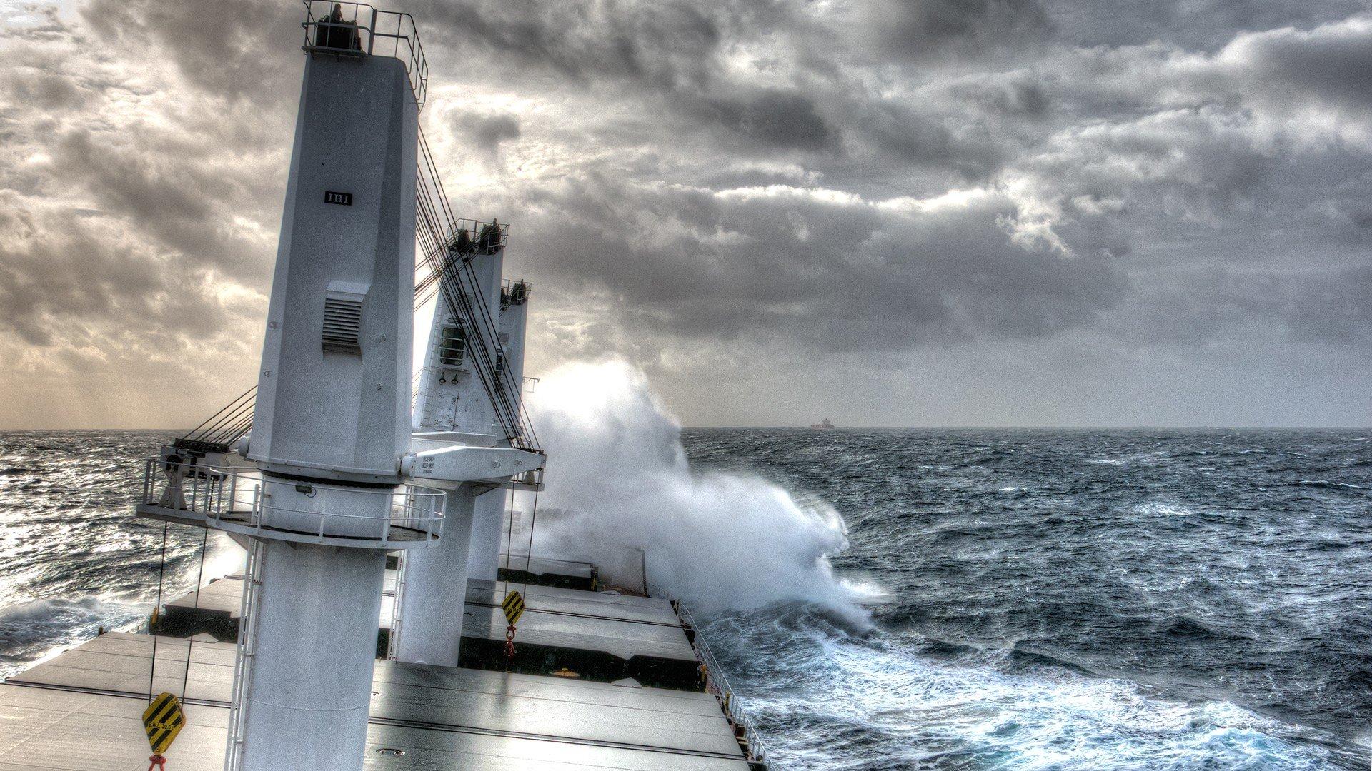 1920x1080 HDR, Ship, Storm HD Wallpaper / Desktop and Mobile Image & Photo