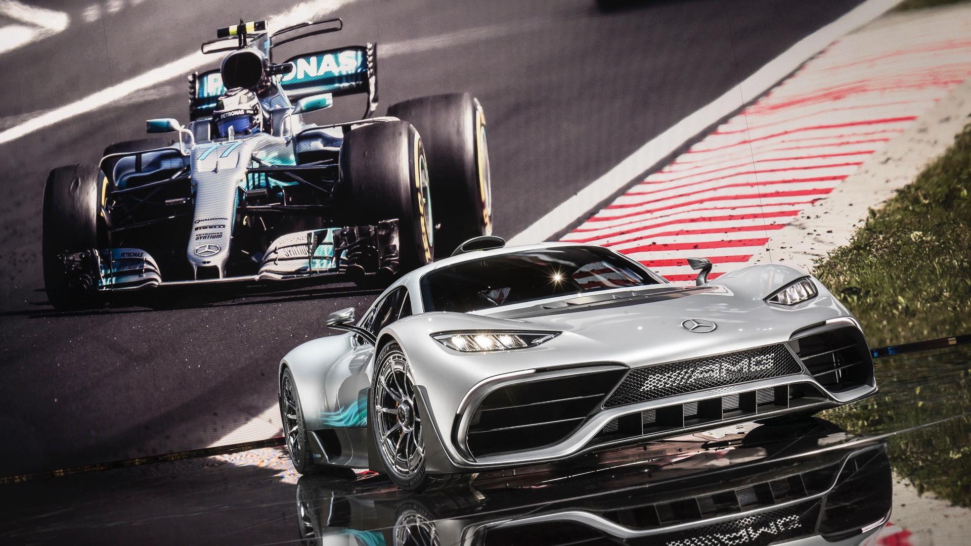 1920x1080 Mercedes AMG Project One Bursts Onto Stage With 000 HP