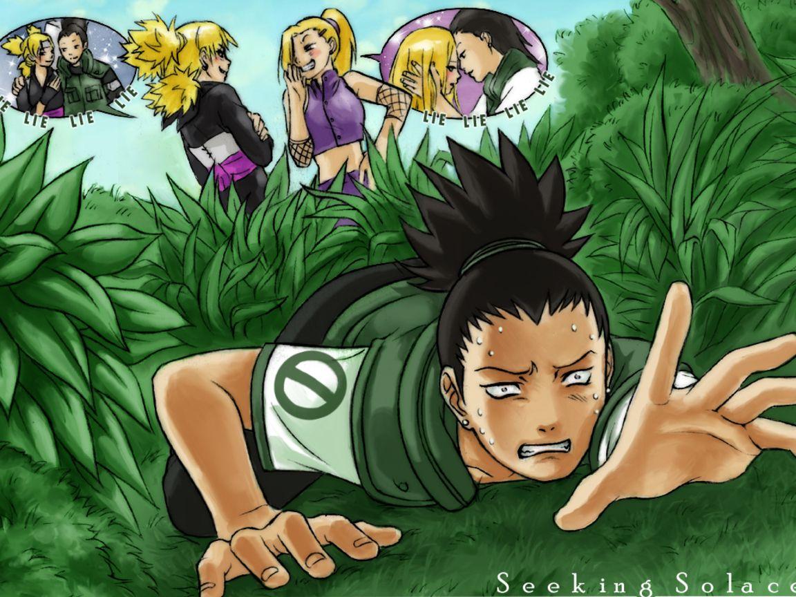 1152x864 Shikamaru Nara and Temari (and Ino) Couples ♥ wallpaper
