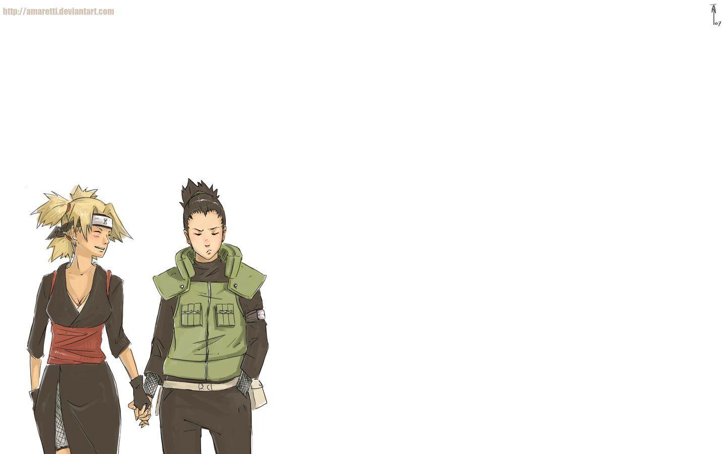 1440x900 Temari Naruto: Shippuden Shikamaru Nara simple background white
