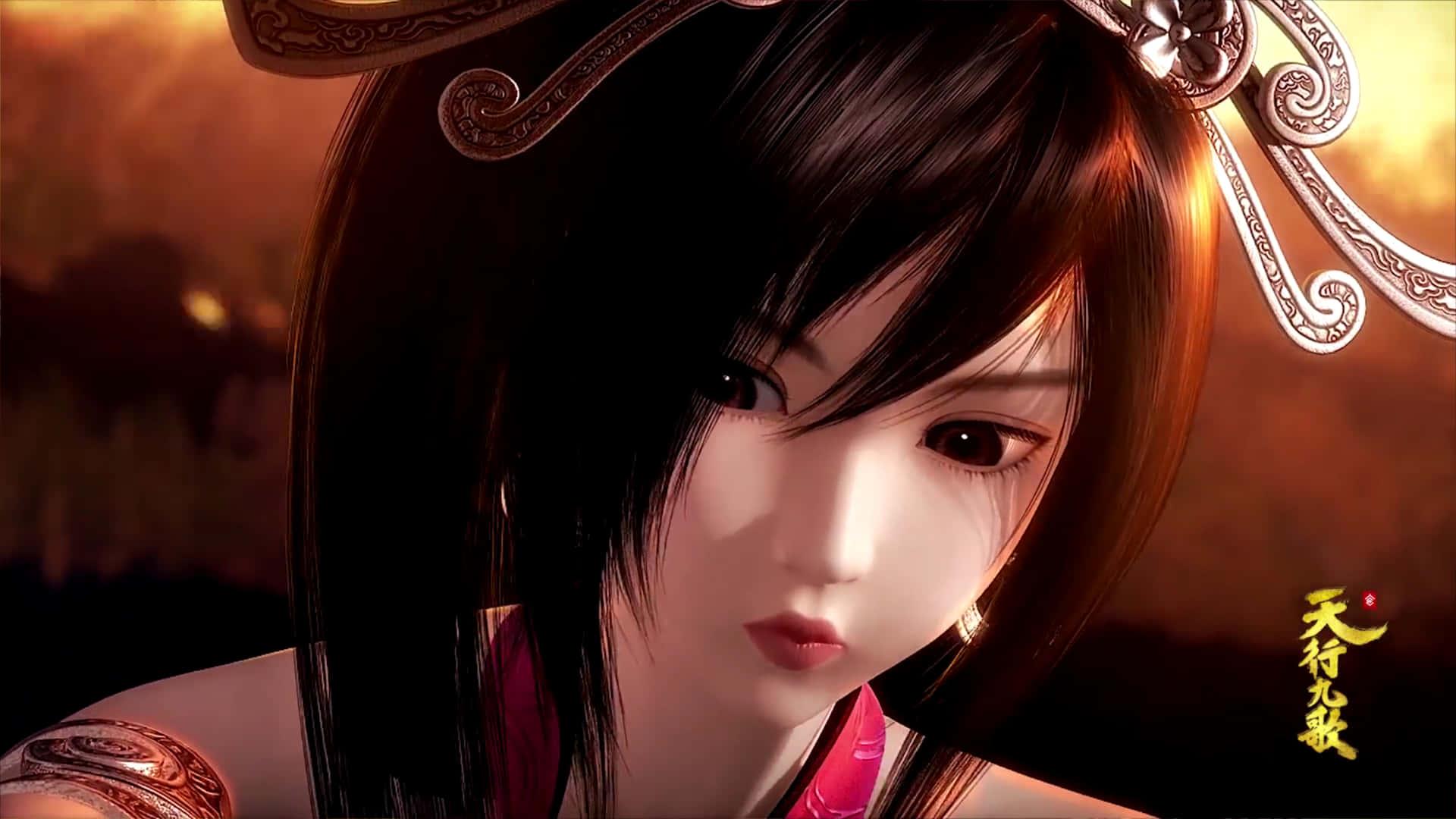 1920x1080 Download Pretty 3D Anime Girl Wallpaper