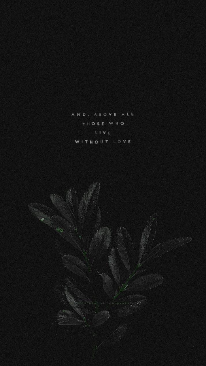 715x1271 Black Aesthetic Wallpaper 1. Black