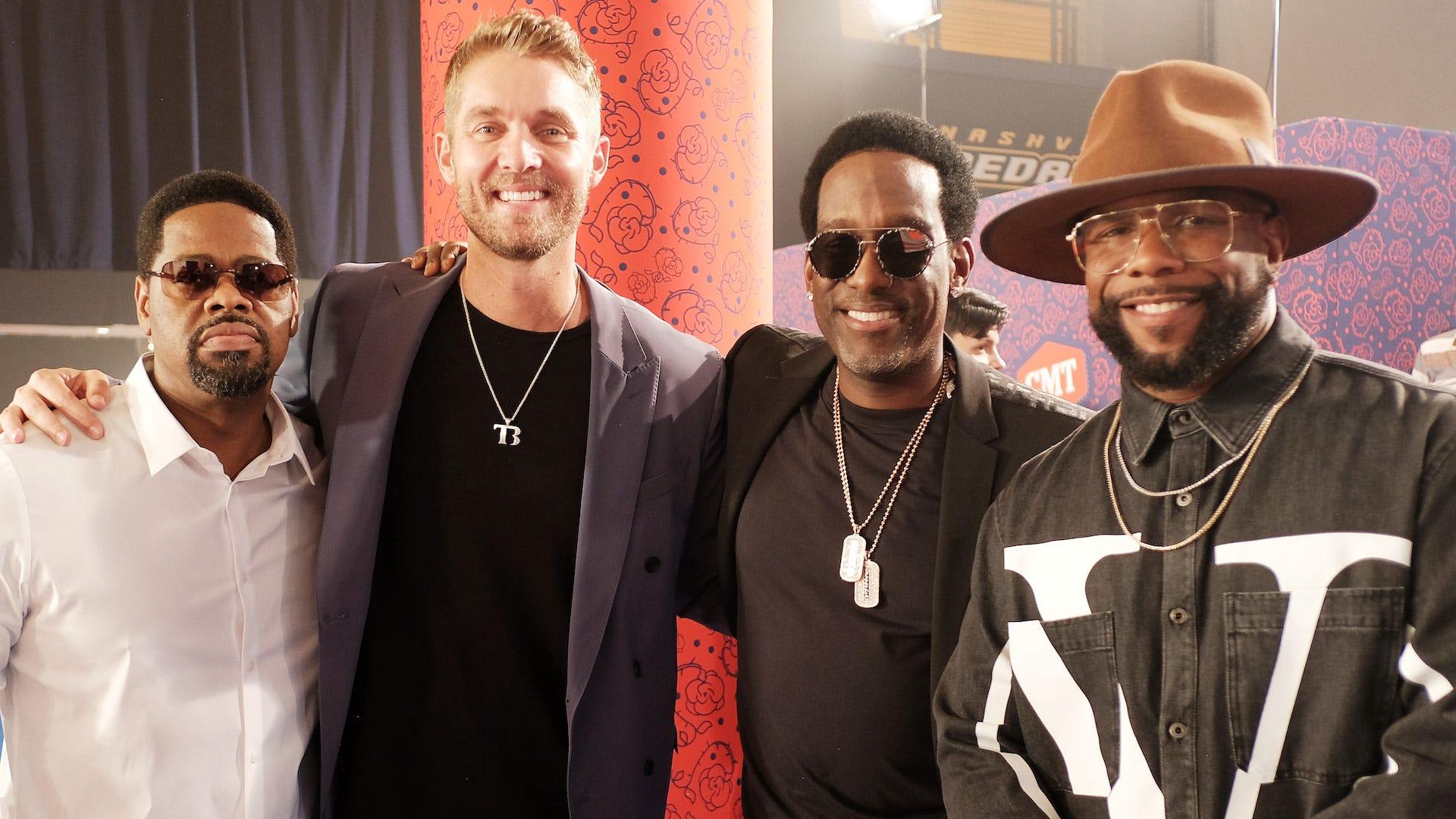 1920x1080 Brett Young's bromance with Boyz II Men has us envious