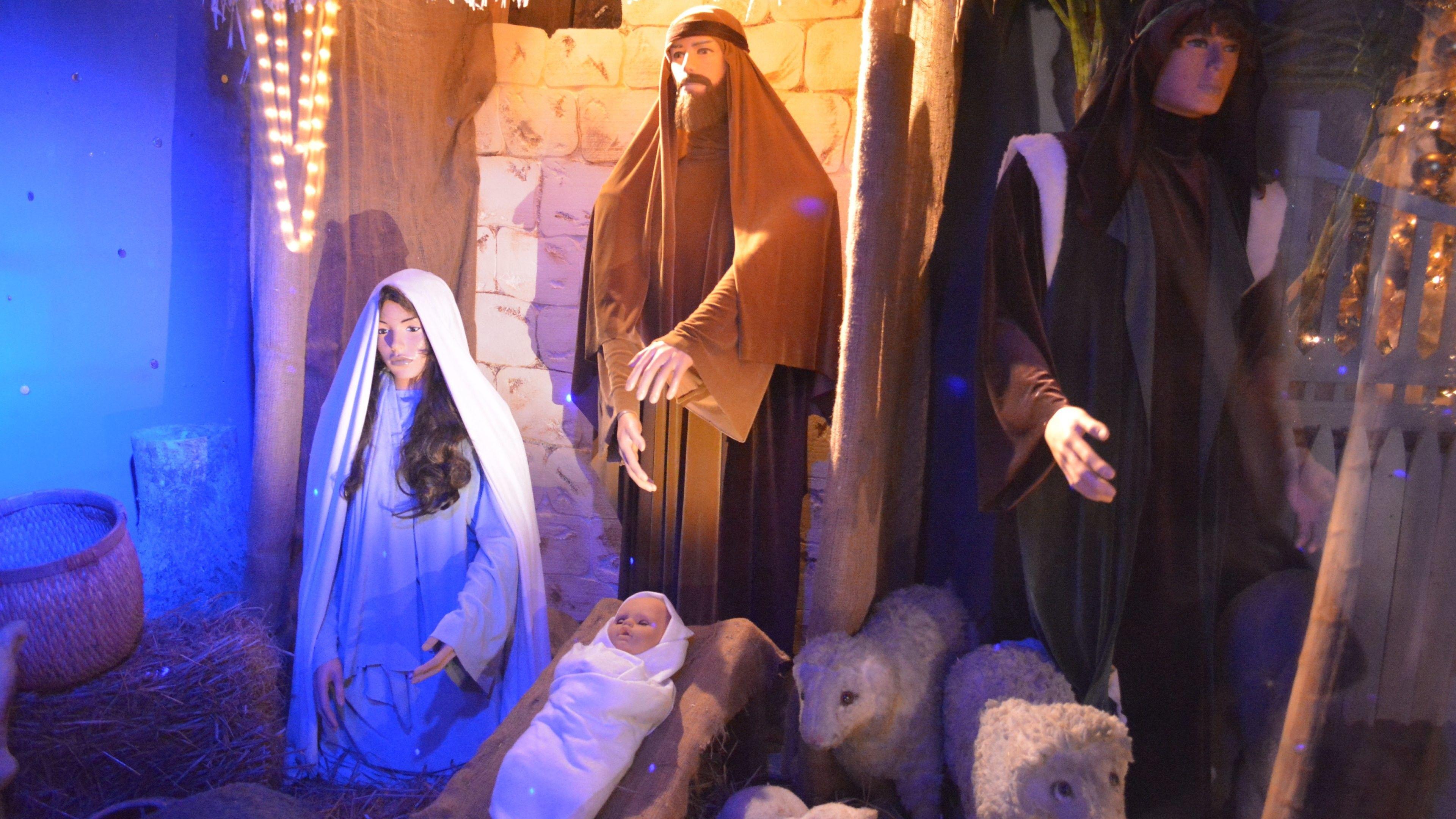 3840x2160 Jesus Birth Wallpaper
