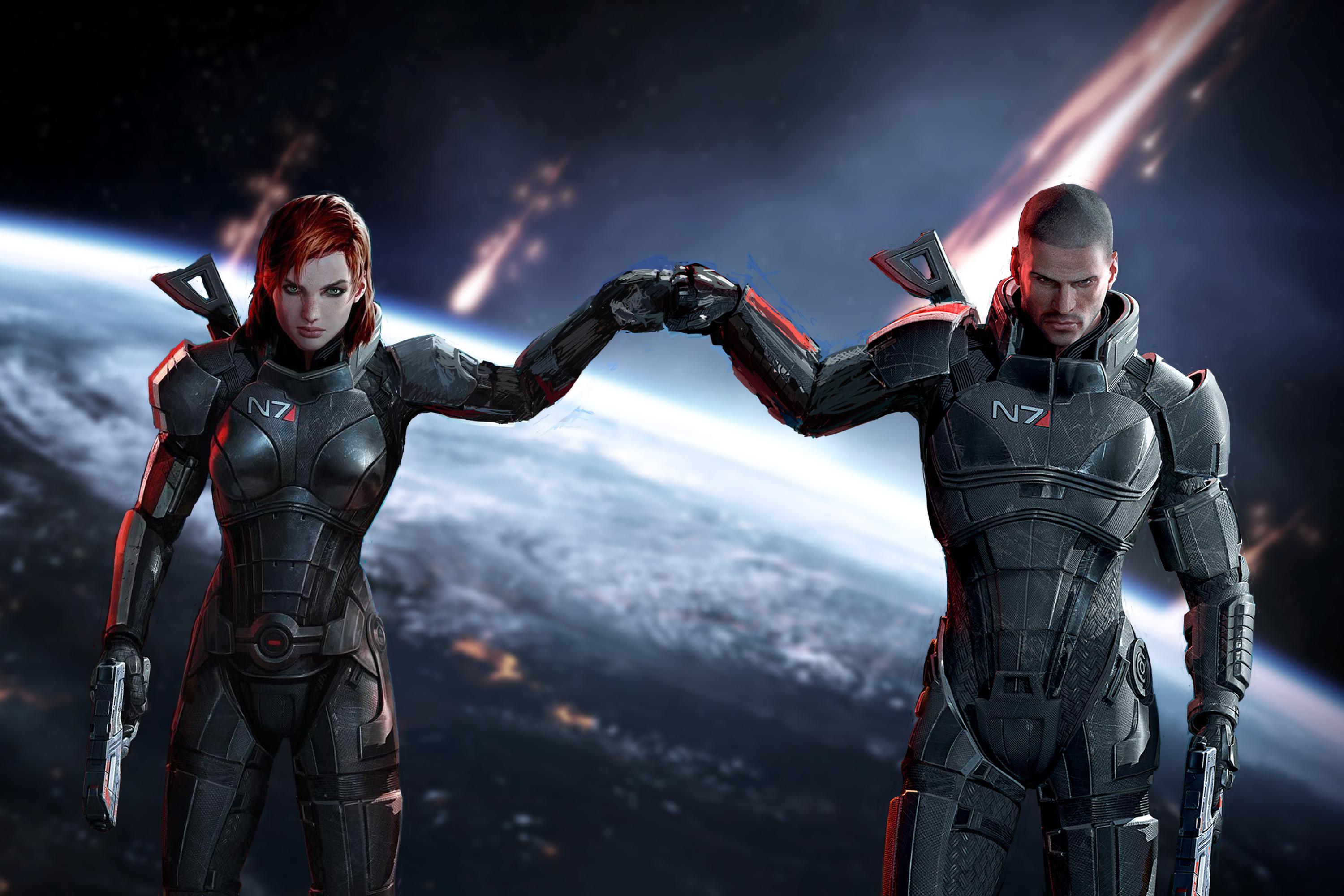 3000x2000 I always see this artwork circulated but never with any credit! This iconic fist bump edit is <3