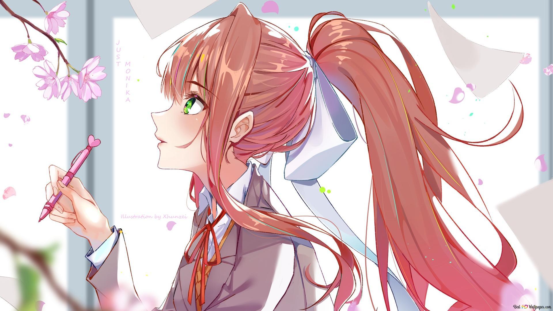 1920x1080 Doki Doki Literature Club HD wallpaper download