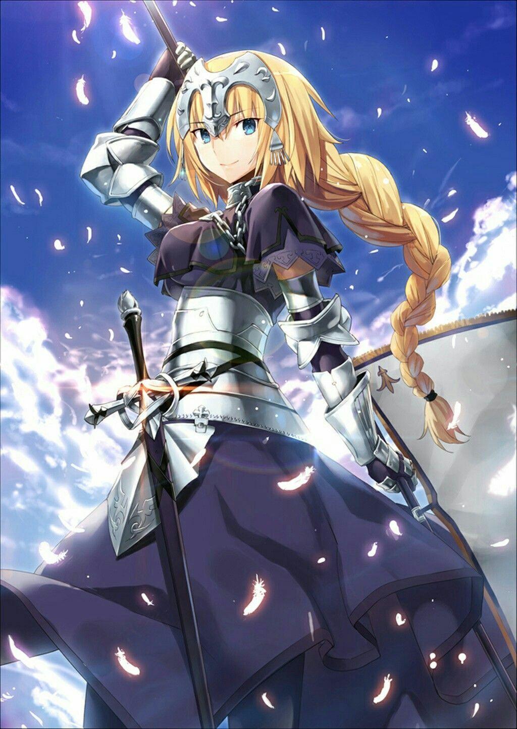 1024x1444 The Wallpaper Of Anime. Joan of arc fate, Jeane d arc, Fate apocrypha ruler
