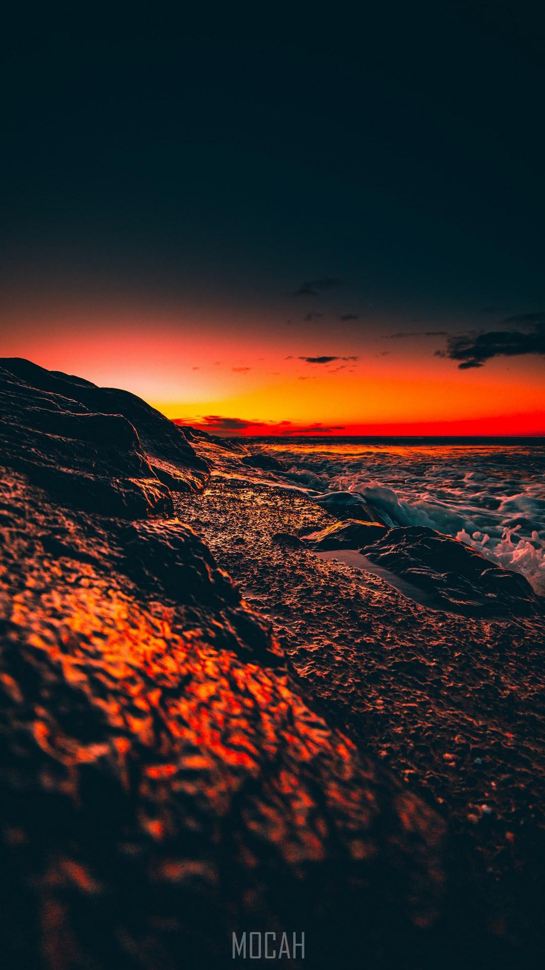 1080x1920 Sunset, Sunrise, Horizon, Afterglow, Nature, Xiaomi Mi A1 full HD wallpaper, 1080x1920 Gallery HD Wallpaper