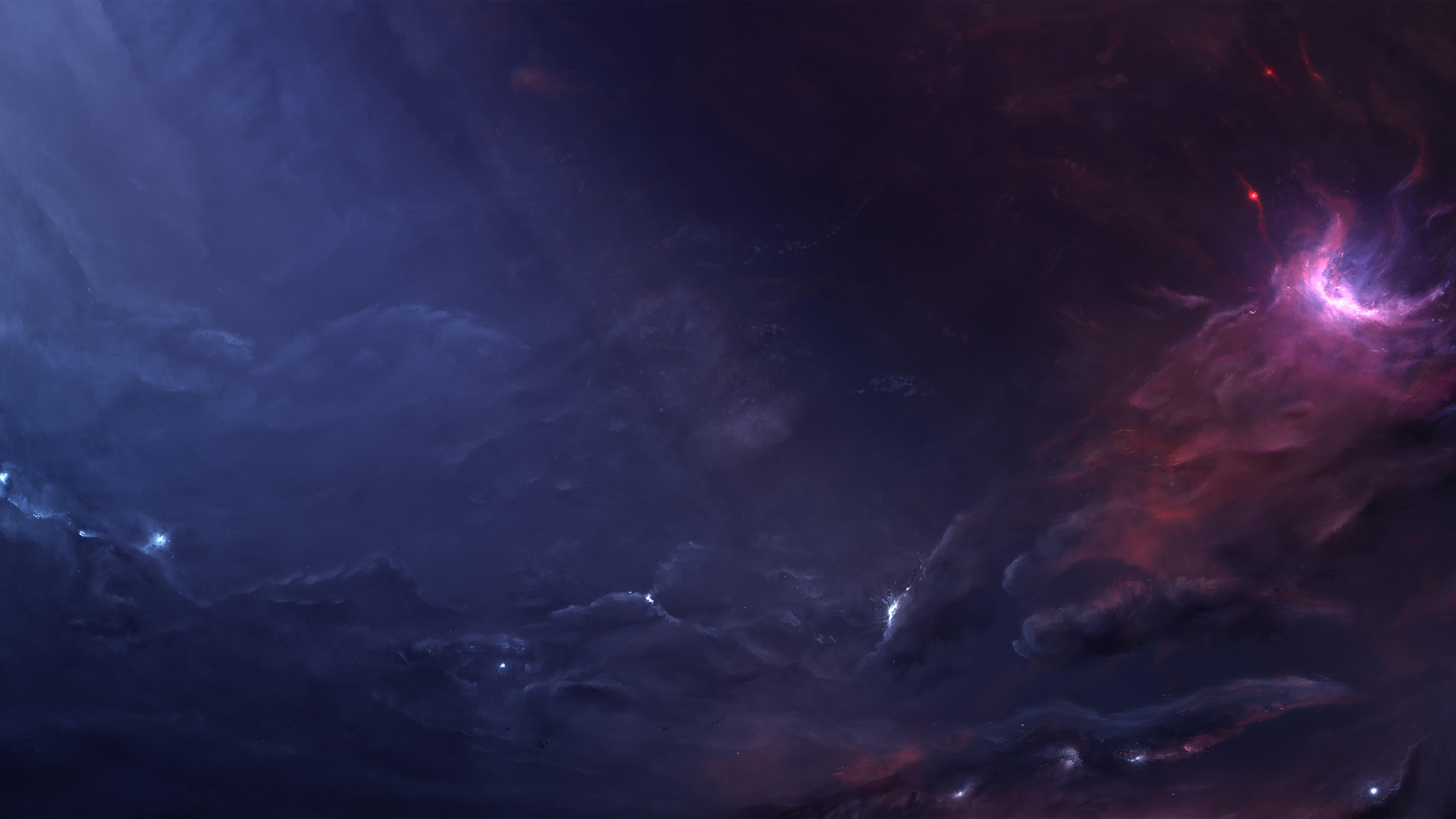 Download wallpaper 7680x4320 planet, nebula, galaxy, fantasy, art 8k  wallpaper, 7680x4320 8k background, 20363