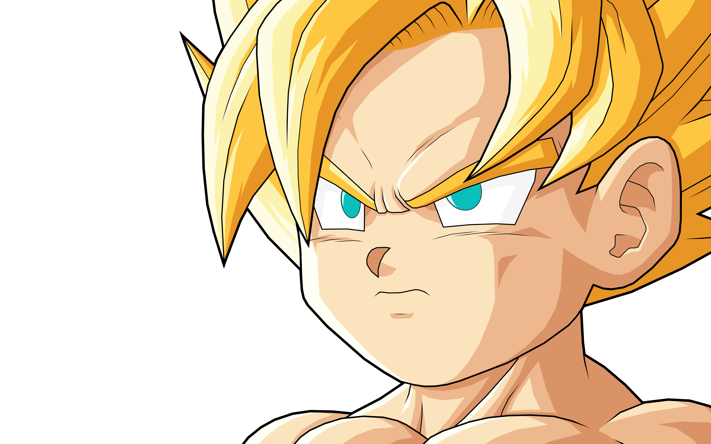 2880x1800 Goku GT SSJ HD Wallpaper
