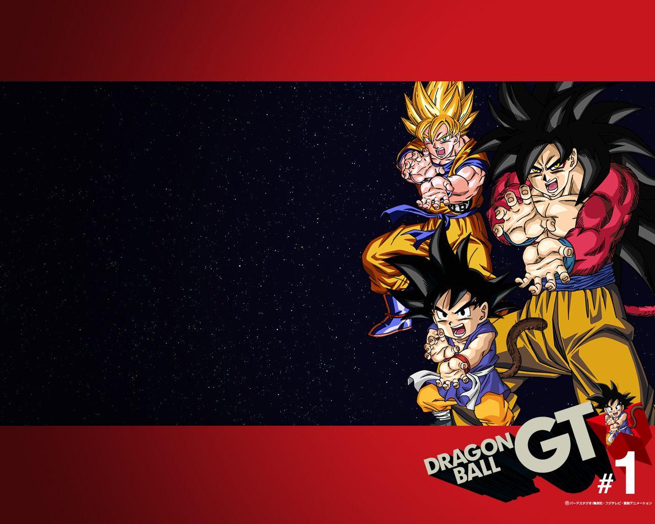 1280x1024 Dragon Ball GT Season 1. Dragon Ball Z. Dragon ball